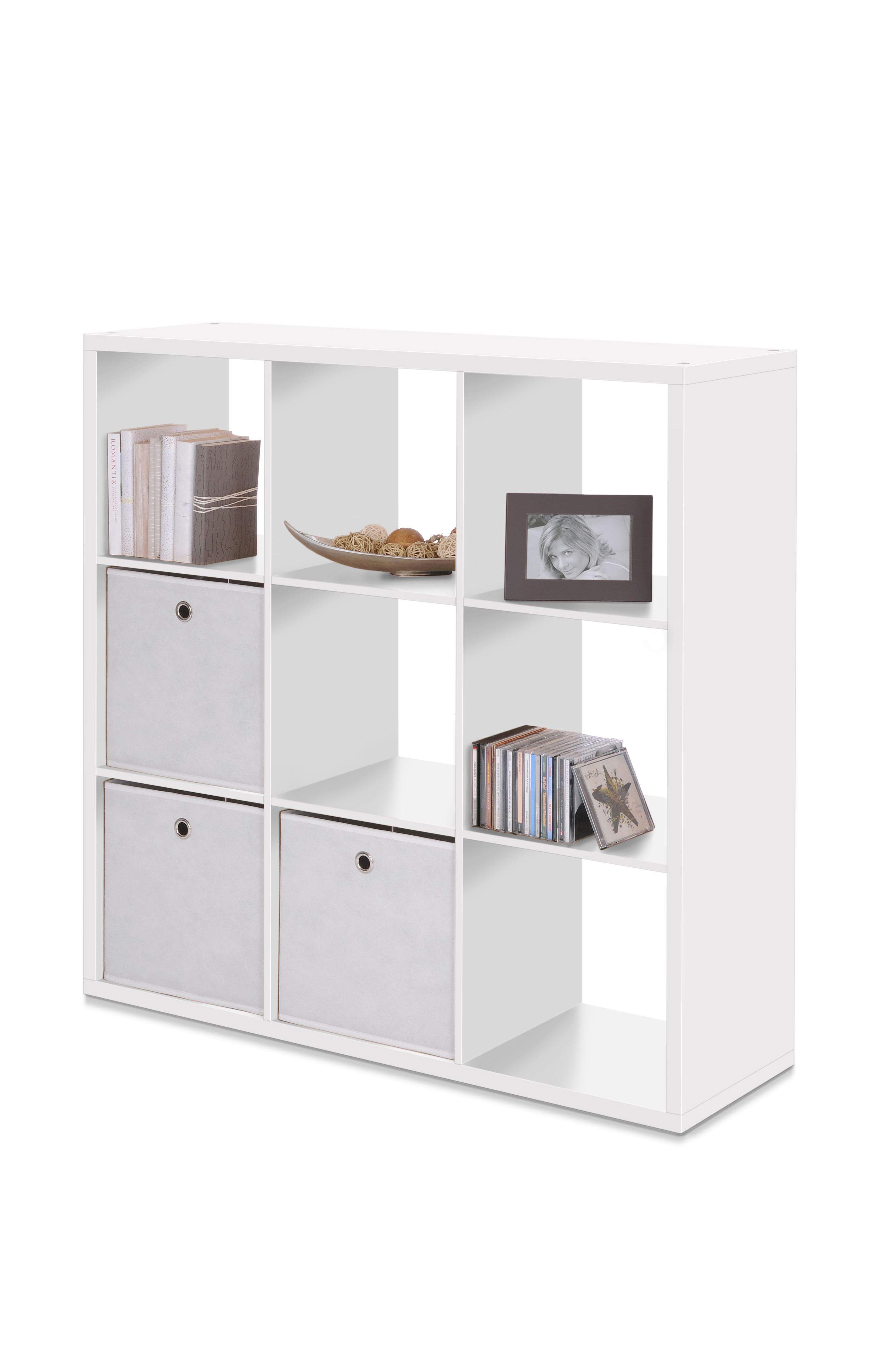 Finori Max-9er Regal, weiß Finori Max-9er Regal, weiß