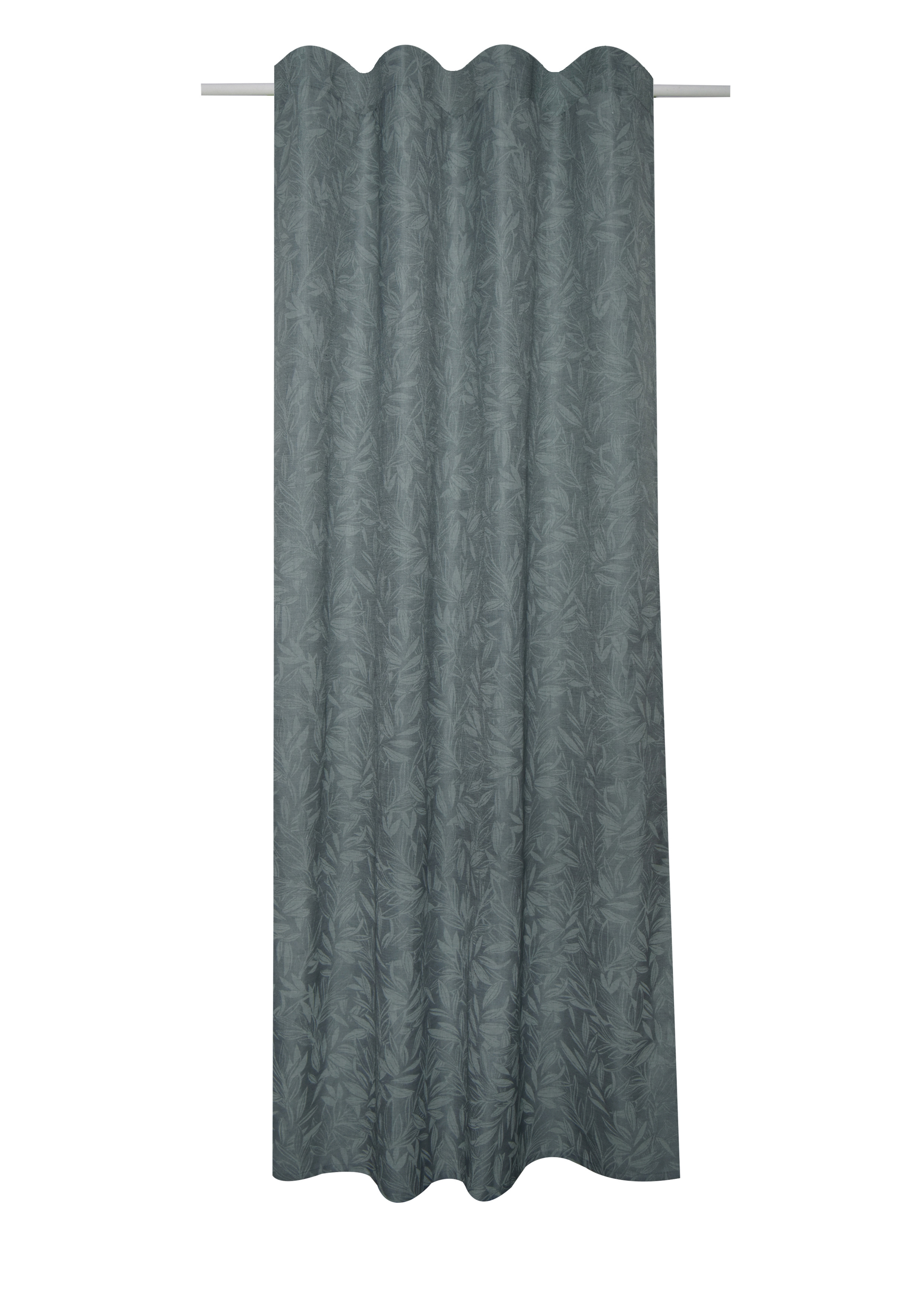 Sehlbach Schal mit Gardinenband dunkelgrün, 135 x 245 cm Sehlbach Schal mit Gardinenband dunkelgrün, 135 x 245 cm