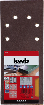 Kwb Kraftfixx Schleifstreifen gelocht 280 x 115 mm
