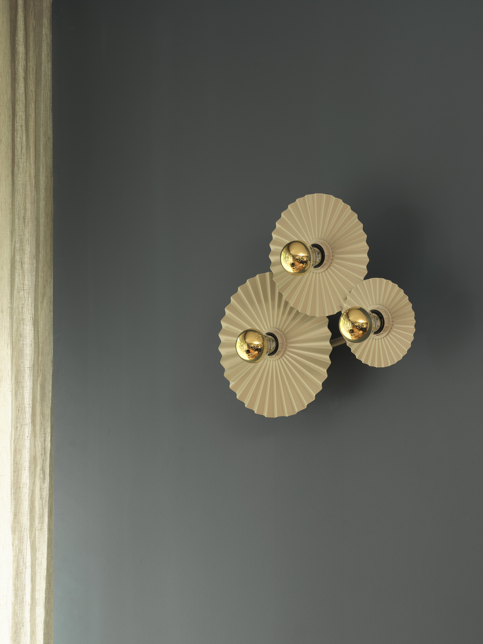 Osram DECOR Plissee Wall, 3XE27, beige