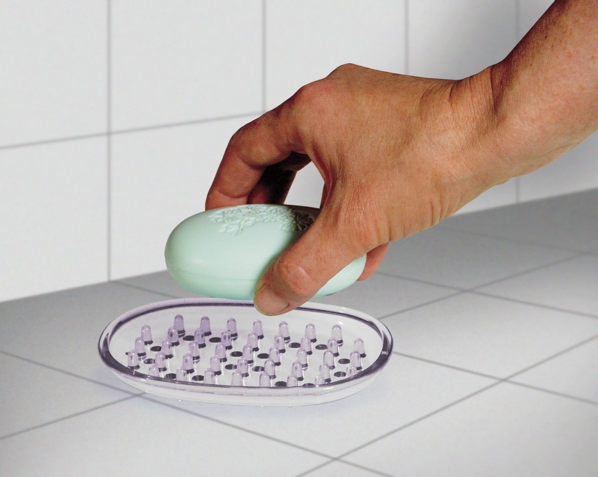 349849_02 FACKELMANN  SEIFENIGEL 10X8,5CM PLASTIK