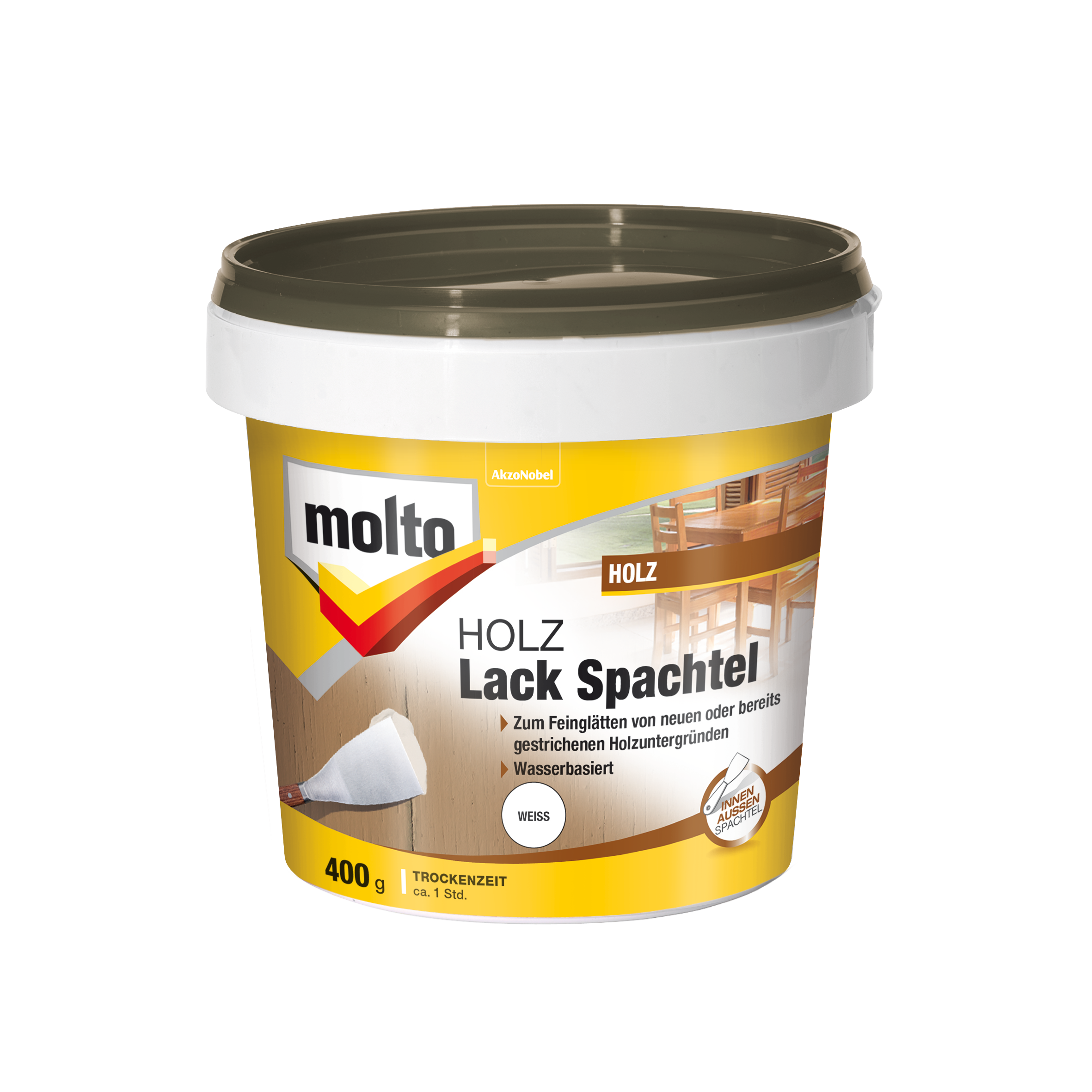 Molto Holz-Lackspachtel, 400 g