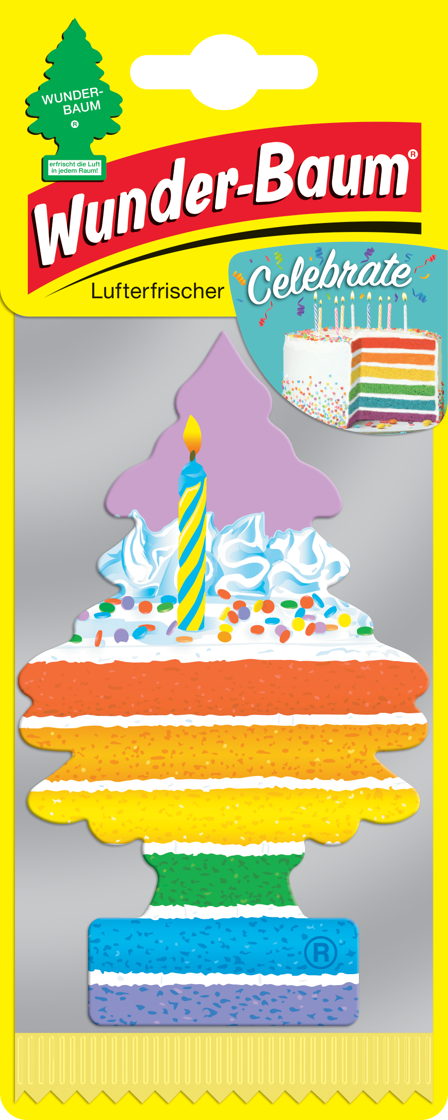 Wunderbaum Papierlufterfrischer Celebrate Wunderbaum Papierlufterfrischer Celebrate