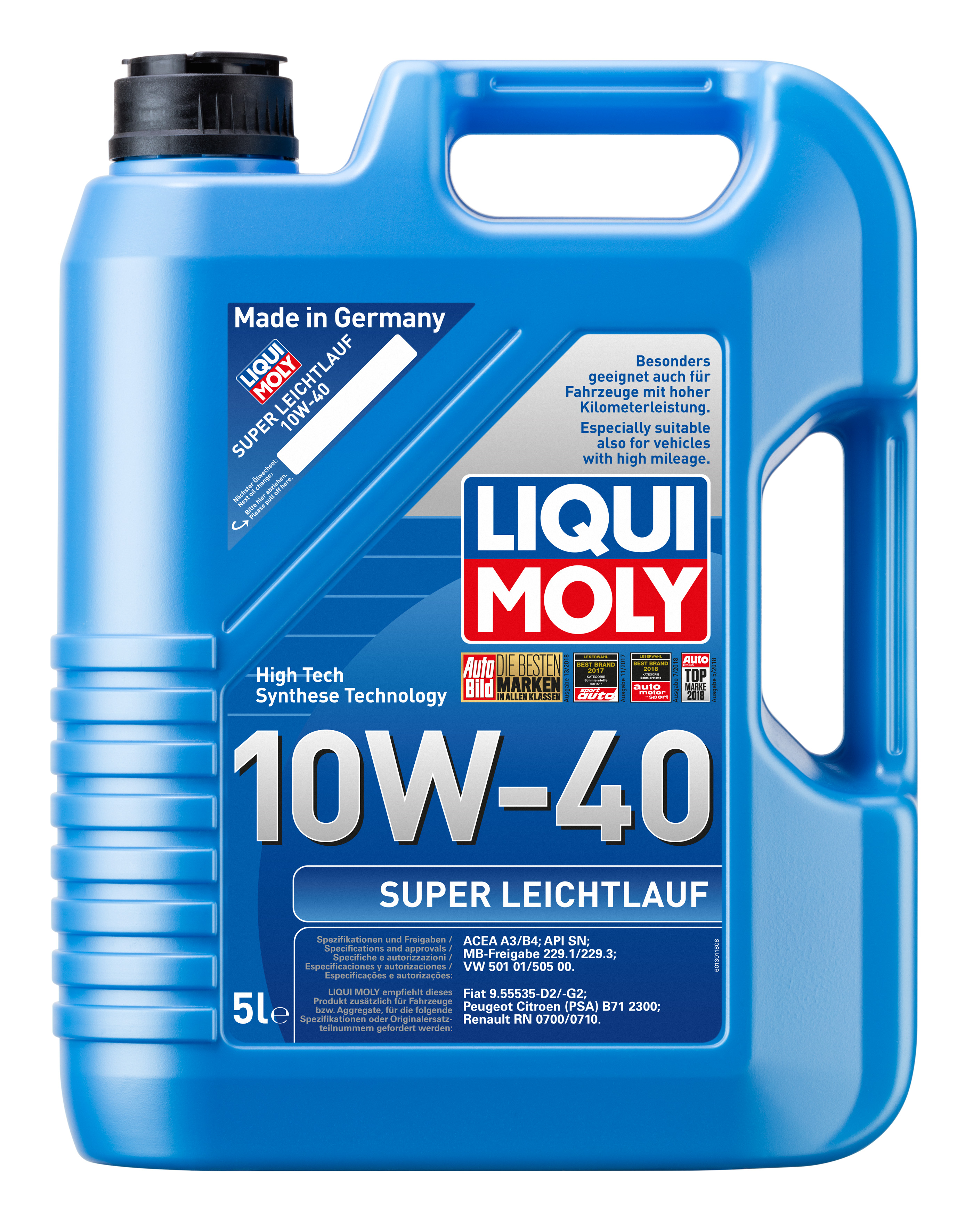 073067 LIQUI MOLY SYNTHÖL 10W40 5L