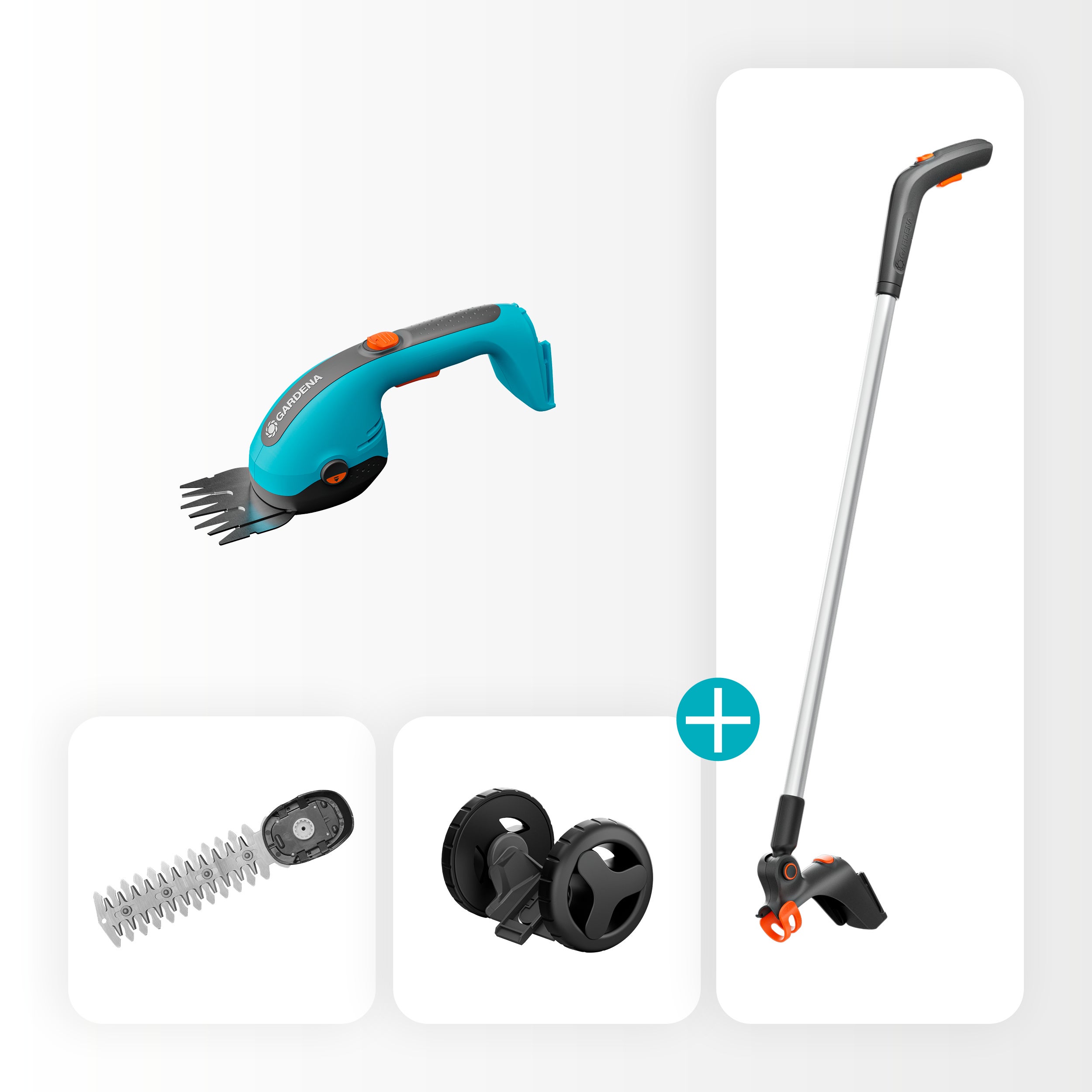 Gardena Akku-Grasscheren-Set PowerCut 20/18V P4A solo