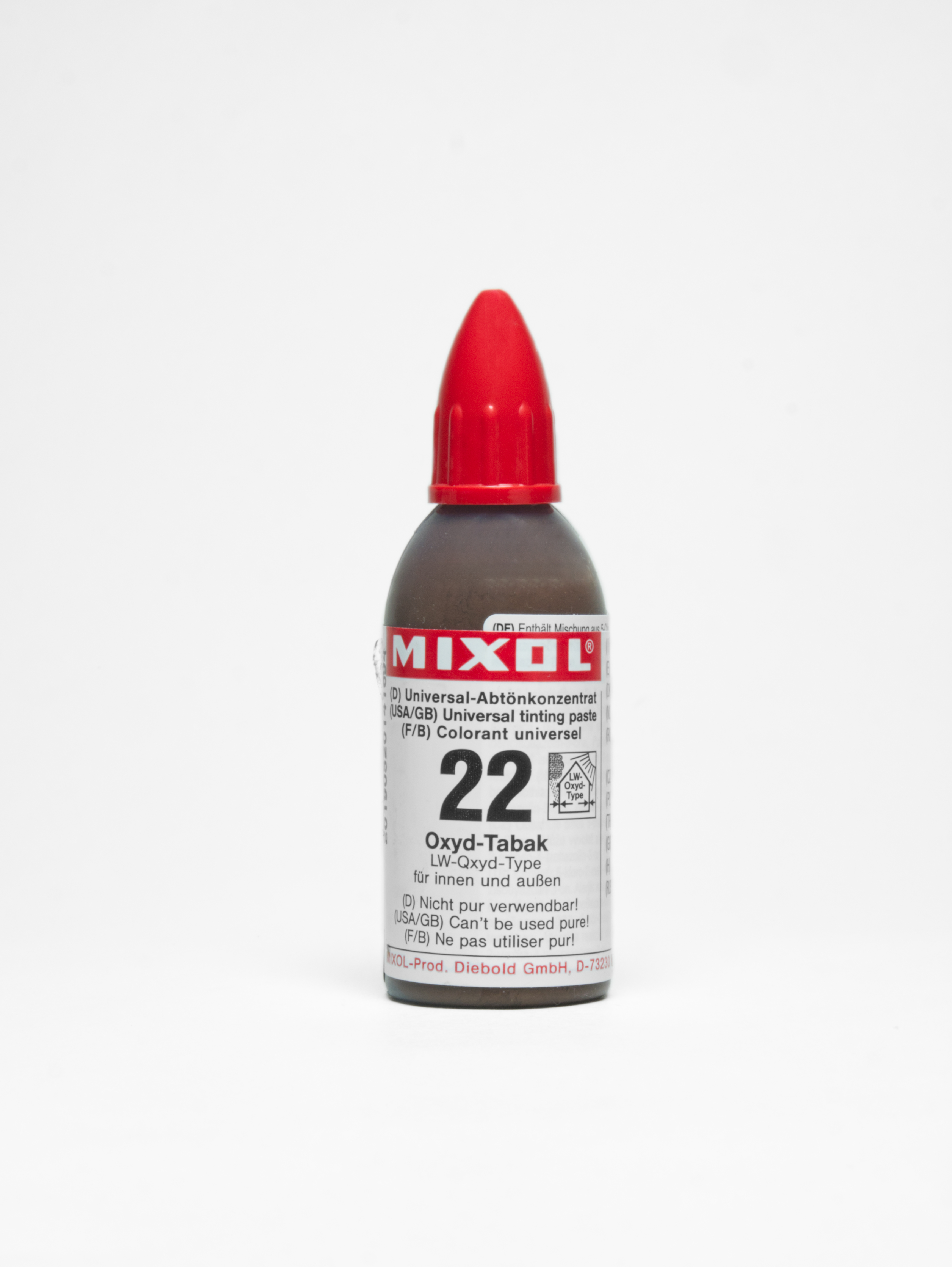 Mixol Uni Abtönkonzentrat, tabak, 20 ml Mixol Uni Abtönkonzentrat, tabak, 20 ml