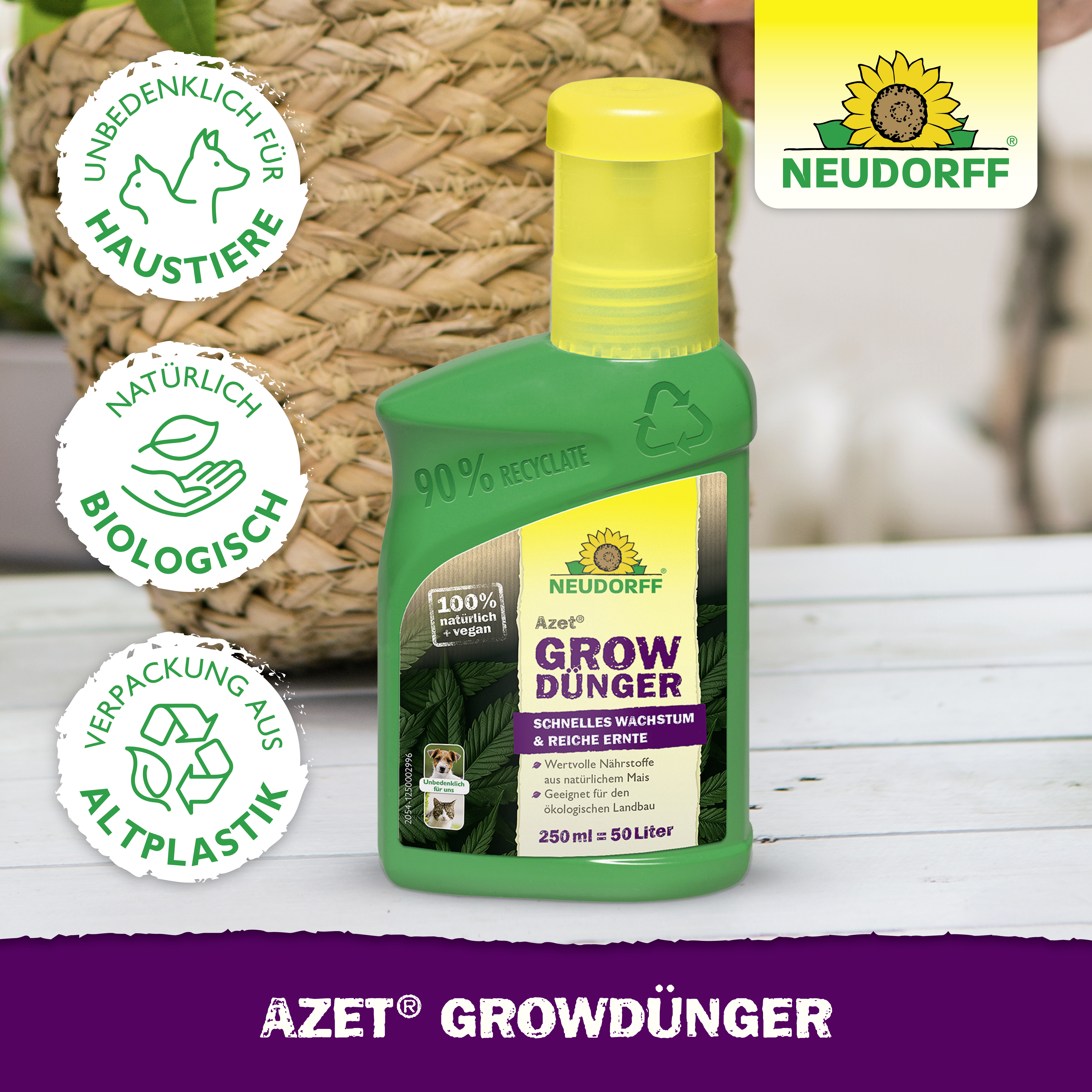 Neudorff Azet GrowDünger, 250 ml
