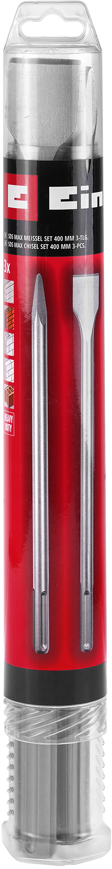 Einhell SDS Max Meißel-Set, 3-tlg., 400 mm Einhell SDS Max Meißel-Set, 3-tlg., 400 mm