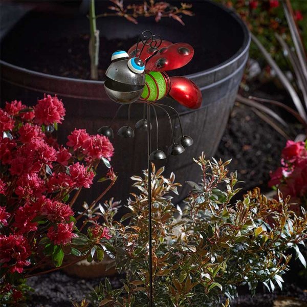 Smart Garden Gartenstab glimmender Käfer