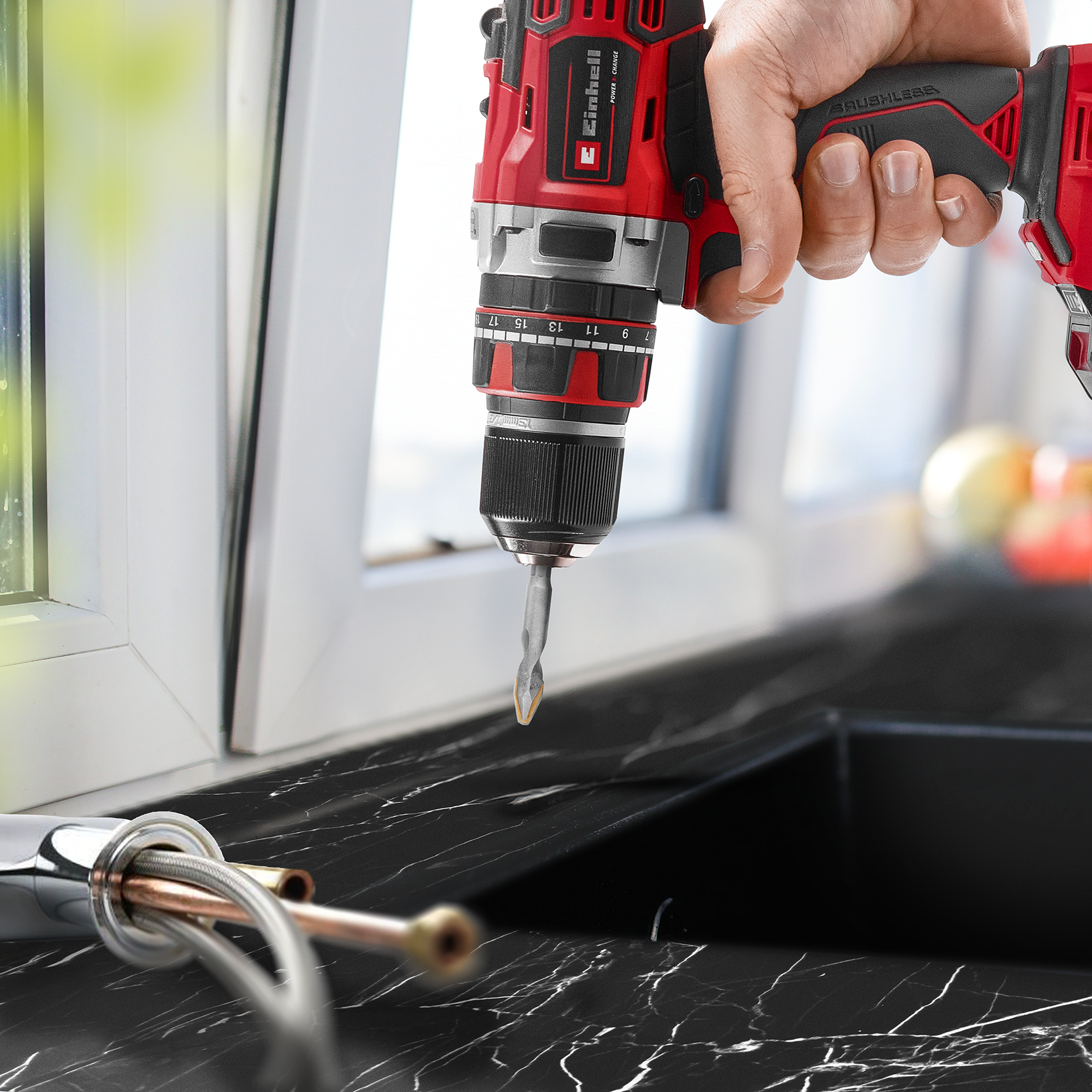 Einhell HM-Fliesenbohrer-Set, XS-CASE, 4-tlg., Ø 5-10 mm Einhell HM-Fliesenbohrer-Set, XS-CASE, 4-tlg., Ø 5-10 mm