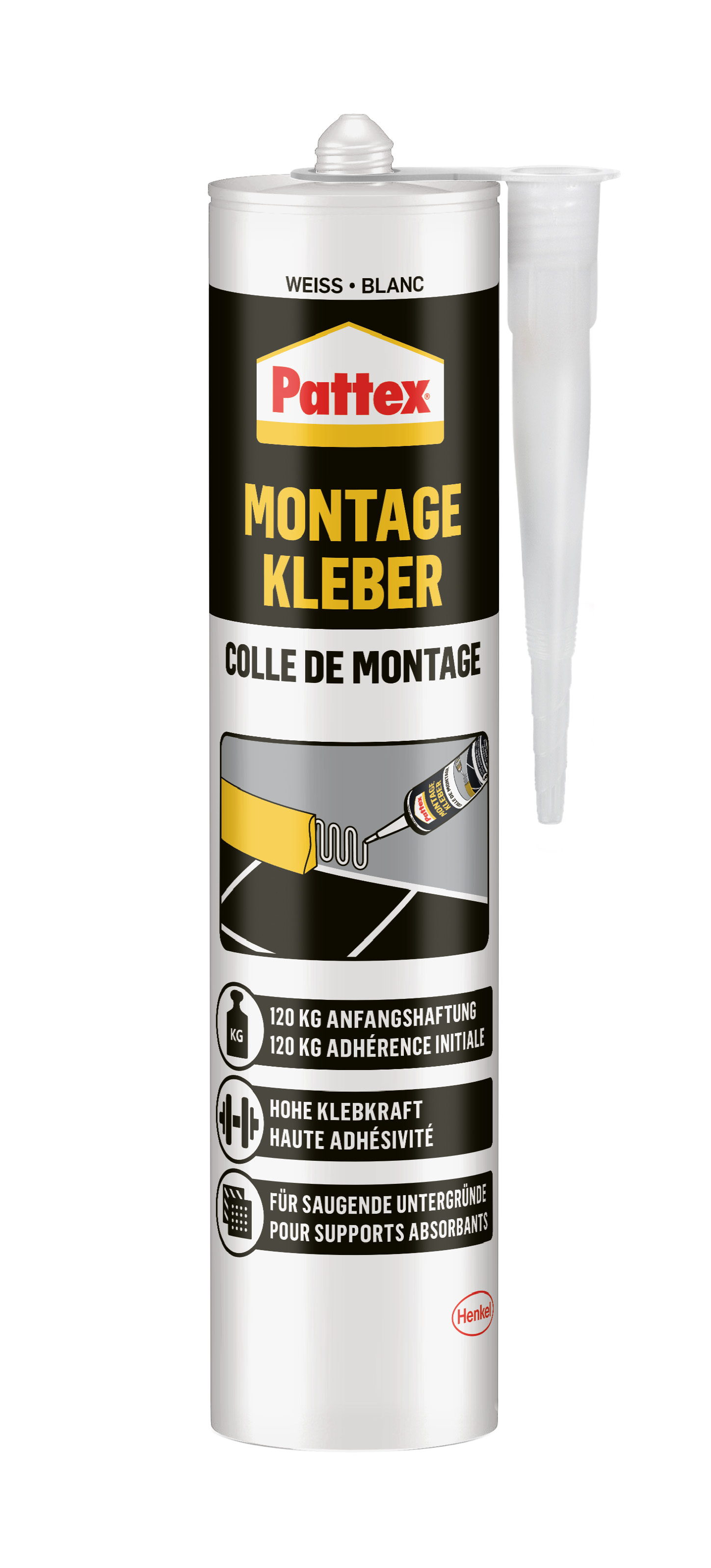 Pattex Montagekleber Classic, 495 g