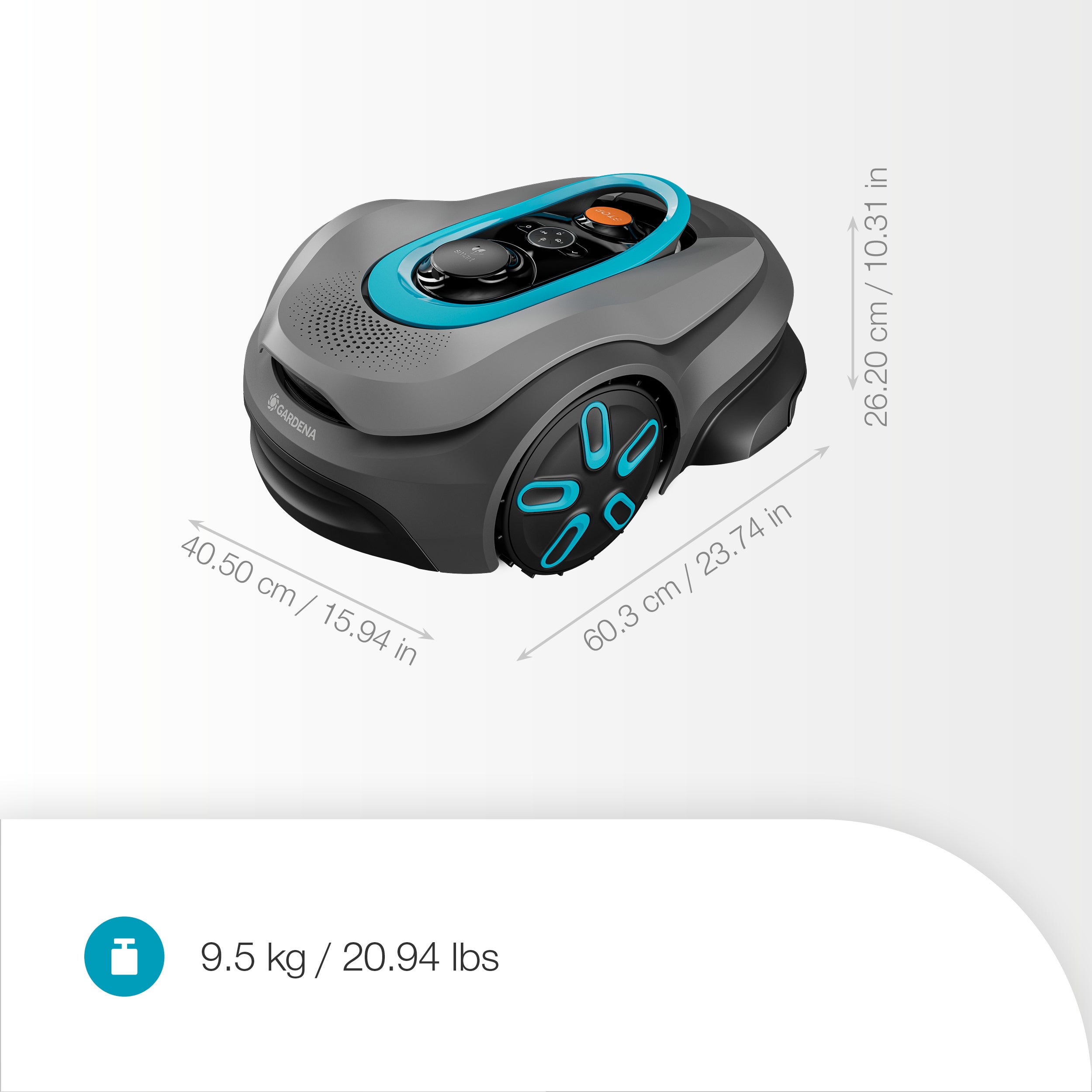 Gardena Mähroboter smart SILENO sense 600 m²