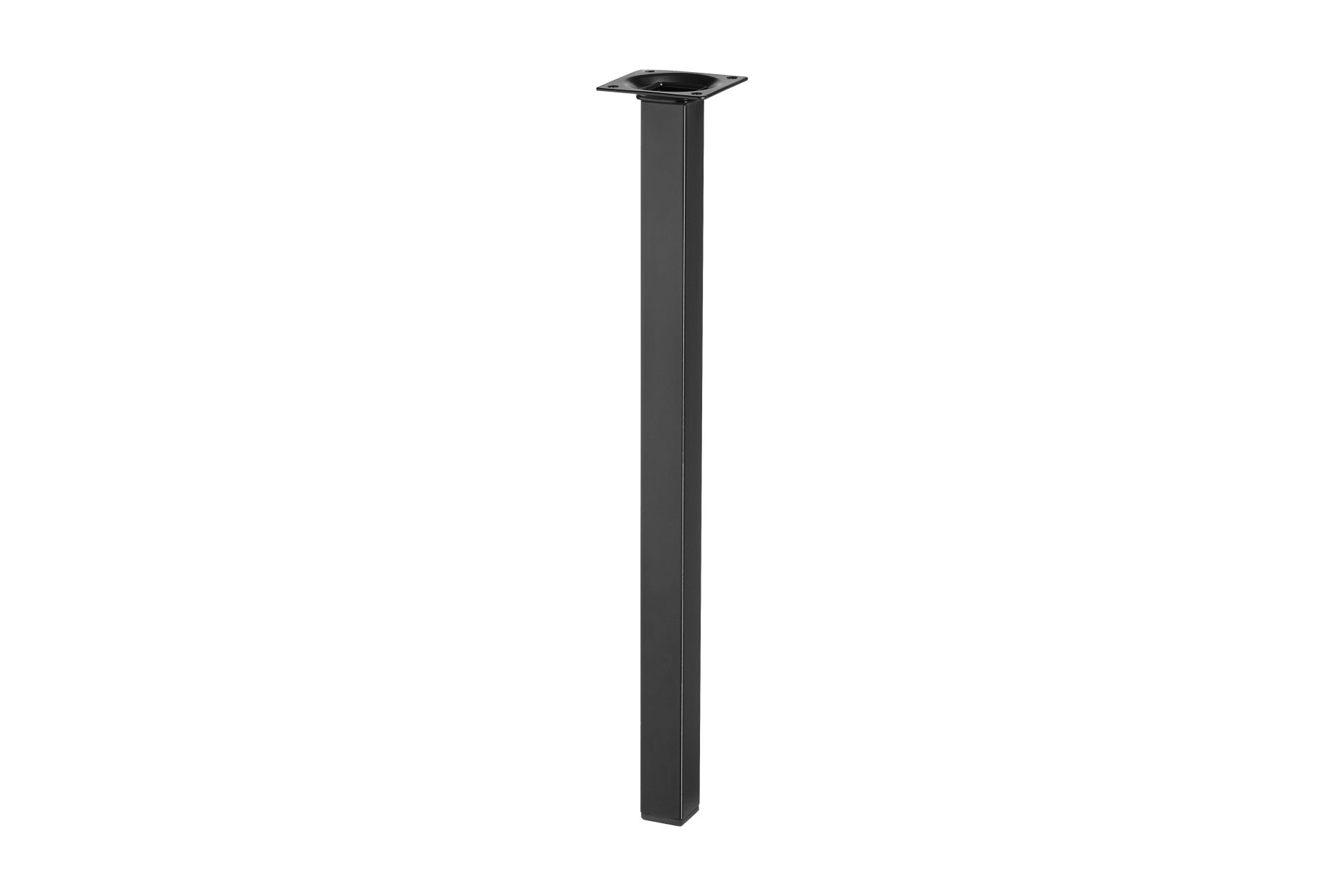 Dolle Möbelfuß Plix, schwarz, 800 x 25 x 25 mm