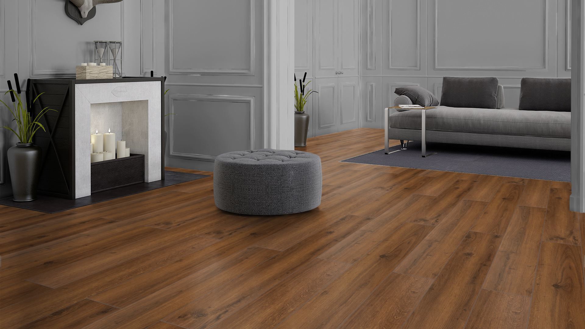 230493_13 Classen Laminatboden Oak Dark Brown