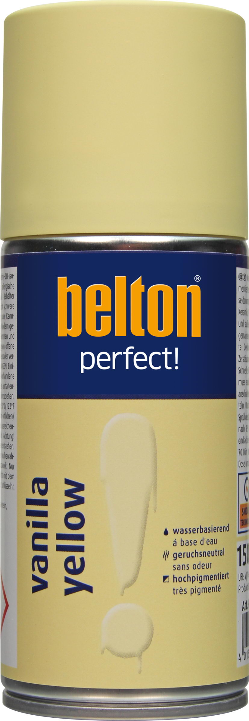 belton Perfect vanilla yellow WB seidenmatt, 150ml belton Perfect vanilla yellow WB seidenmatt, 150ml