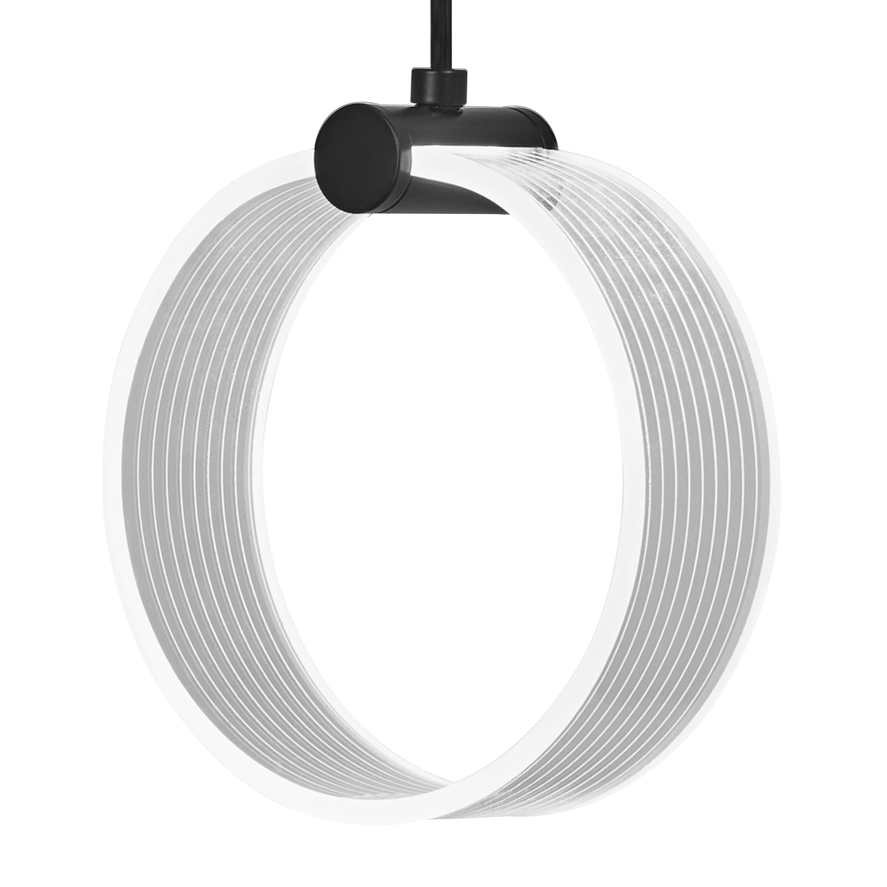 Osram Decor Runde Pendelleuchte, 8W, schwarz