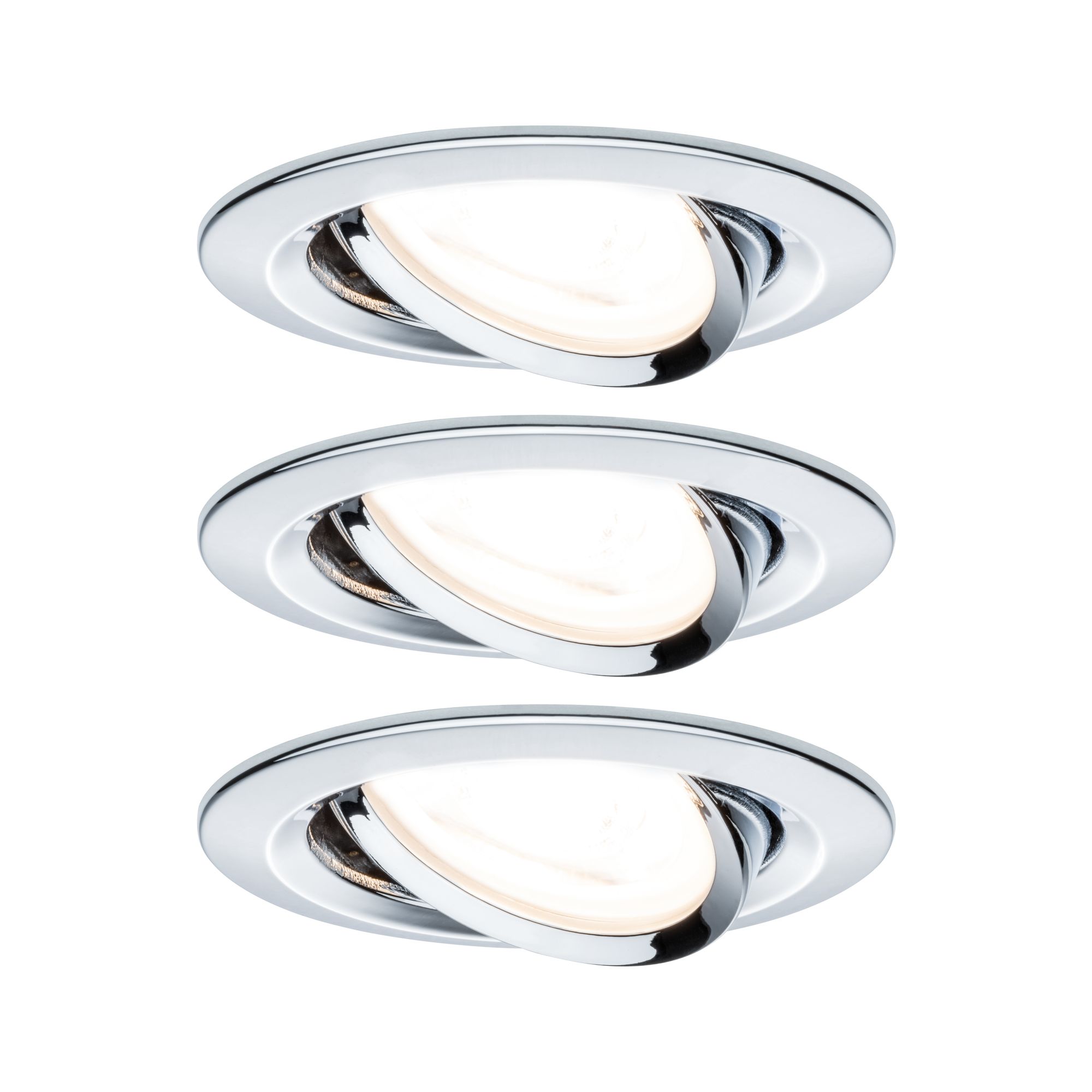 133491_93434fr01 PAULMANN EINBAULEUCHTE 3X6,5W 2700K SCHWENKBAR RUND CHROM
