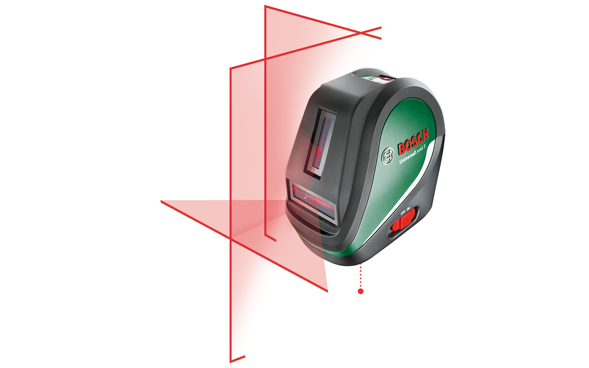 Bosch Kreuzlinien-Laser UniversalLevel 3 Bosch Kreuzlinien-Laser UniversalLevel 3