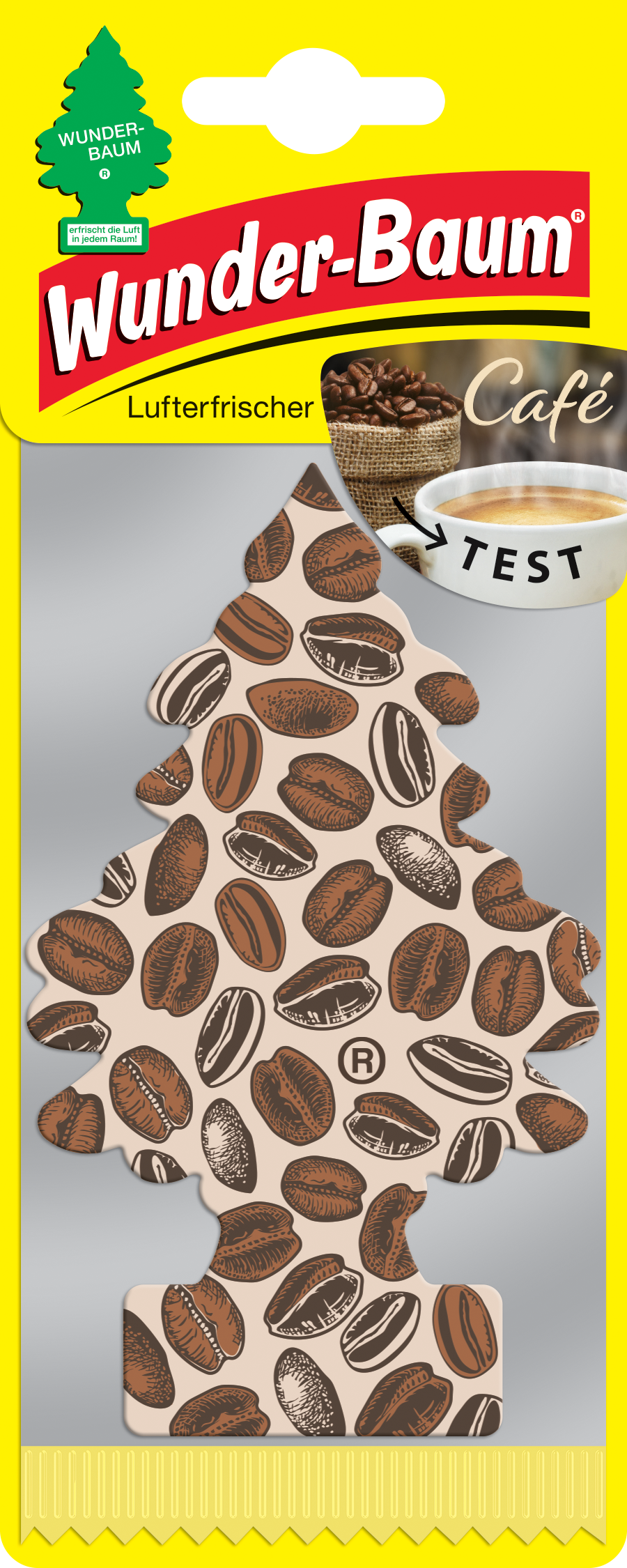 Wunderbaum Papierlufterfrischer Kaffee Wunderbaum Papierlufterfrischer Kaffee