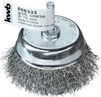 606333-300 Kwb Topfbürste grob, 75 mm