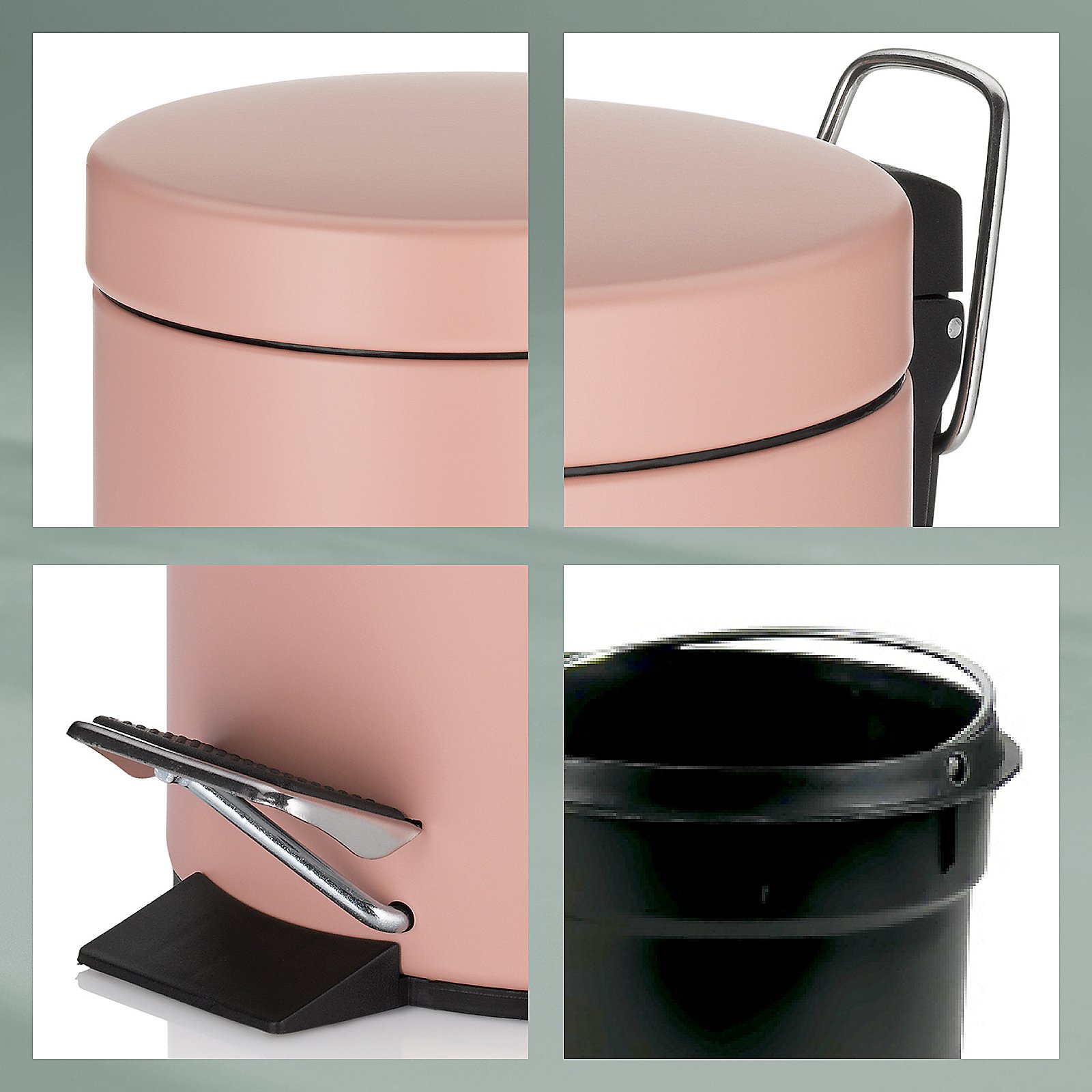 Kela Kosmetikeimer "Monaco", altrosa Kela Kosmetikeimer "Monaco", altrosa