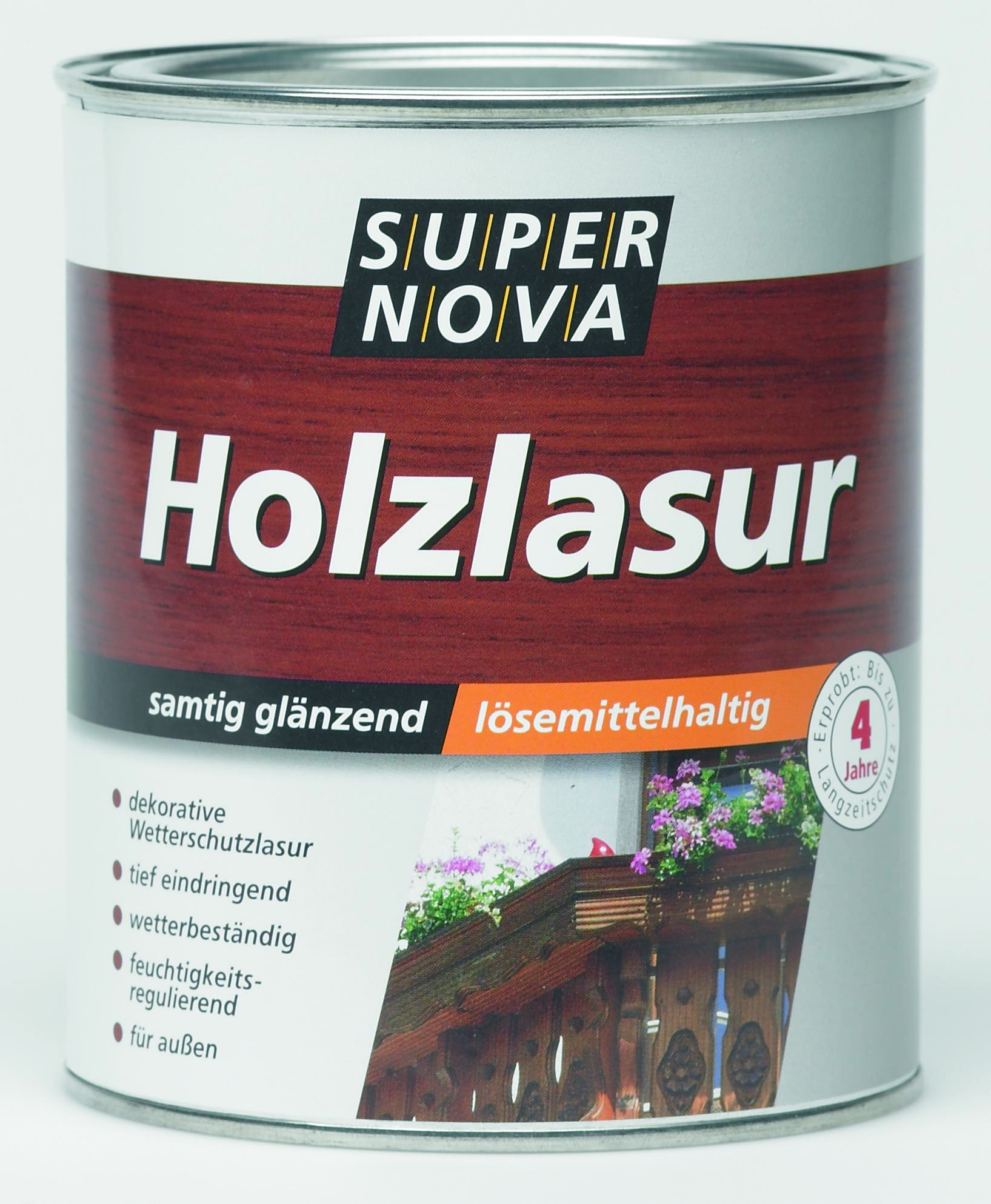 114169-Holzlasur-750-ml Super Nova Holzlasur, Palisander
