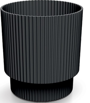 Prosperplast Blumentopf Milly Round, Ø 12,8 cm, carbon