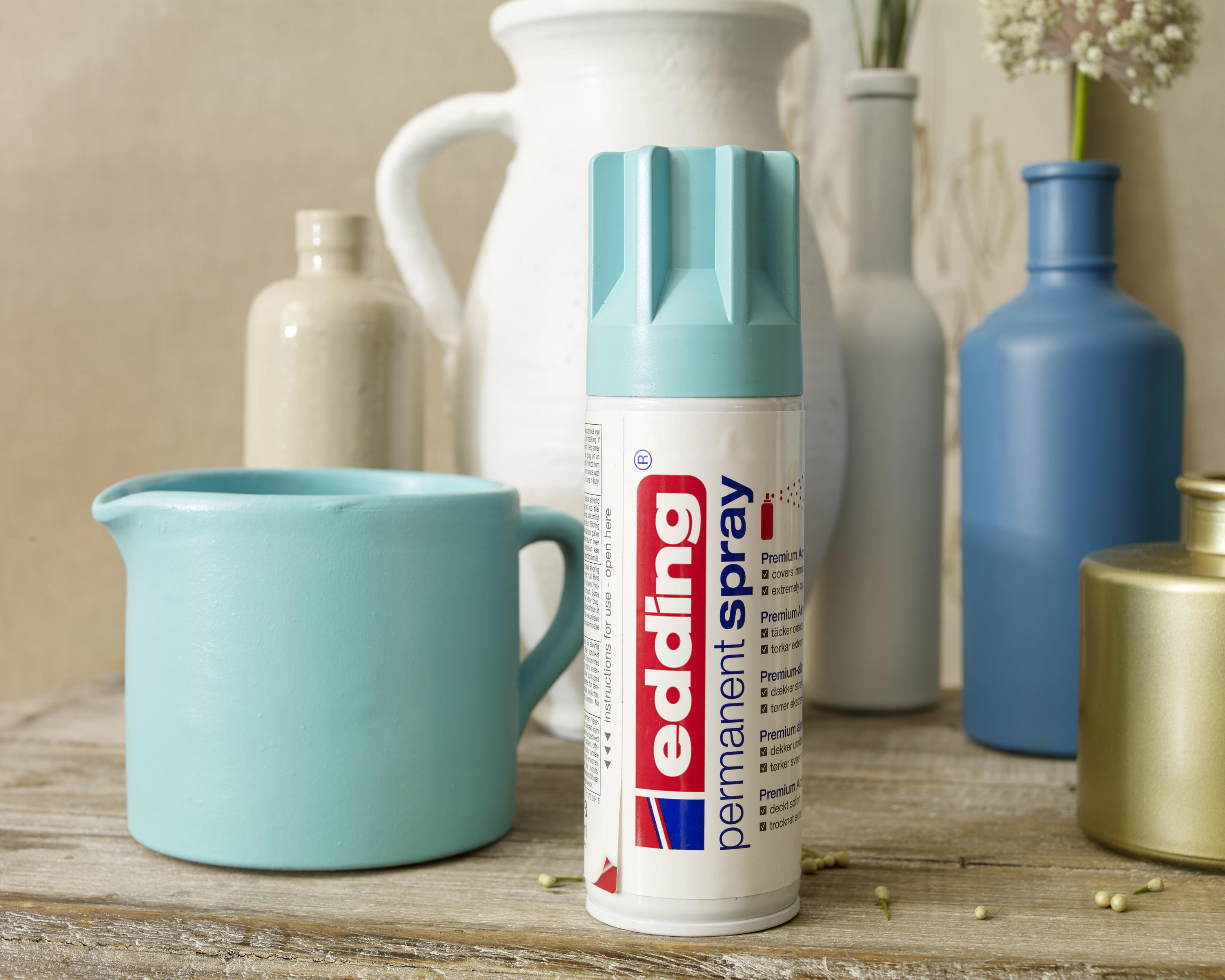 Edding Permanentspray Premium Acryllack, opulent türkis matt