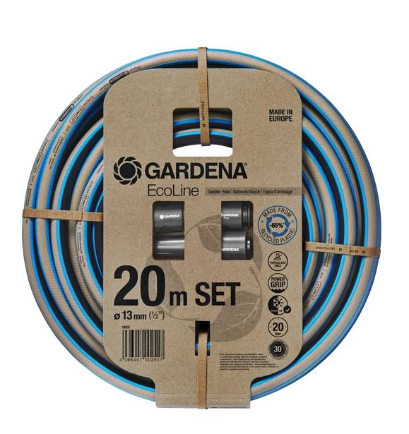 Gardena EcoLine Schlauch 13 mm (1/2"), 20 m mit Systemteilen