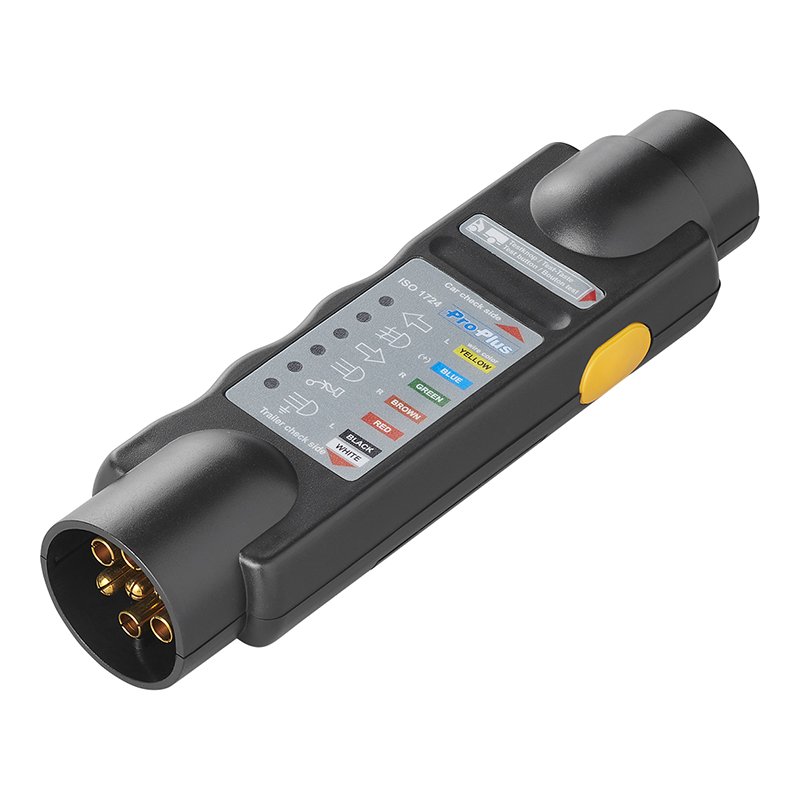 1-343523 ProPlus Steckertester 7-Polig 12V, 2 Adern