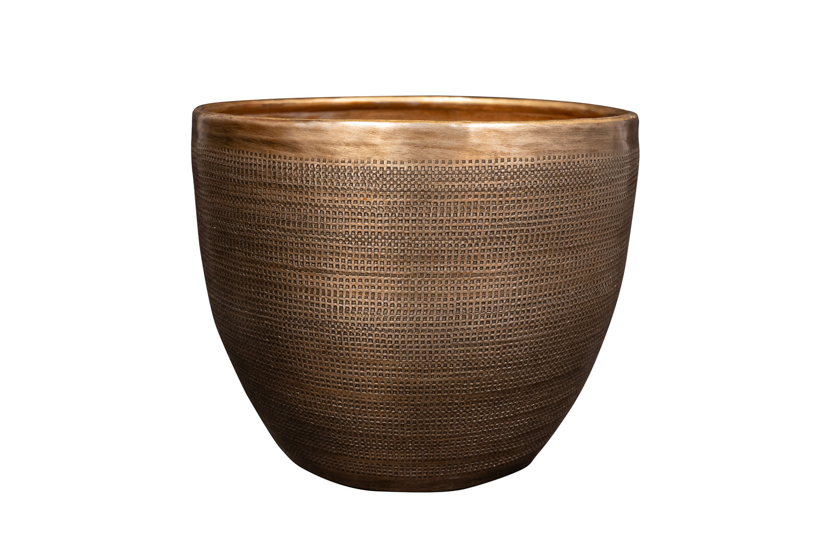 TS Topf Rowen, gold, D20 H17 TS Topf Rowen, gold, D20 H17