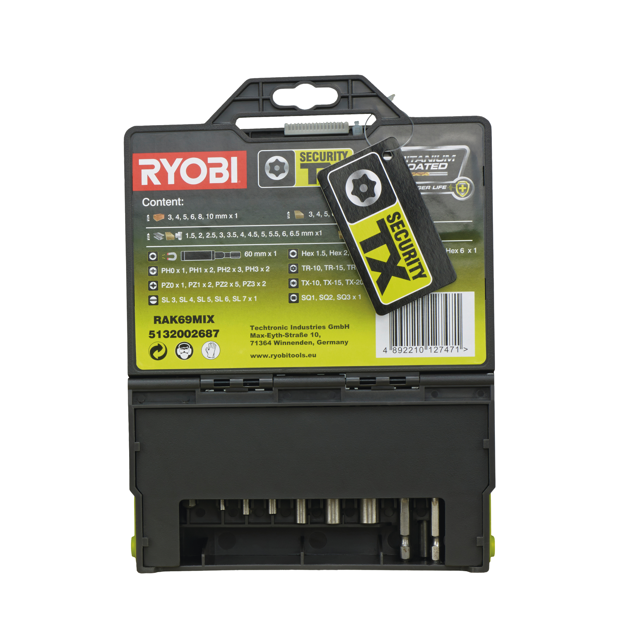 802293_2_5132002687-RAK69MIX Ryobi Bit- und Bohrerbox RAK69MIX, 69-teilig