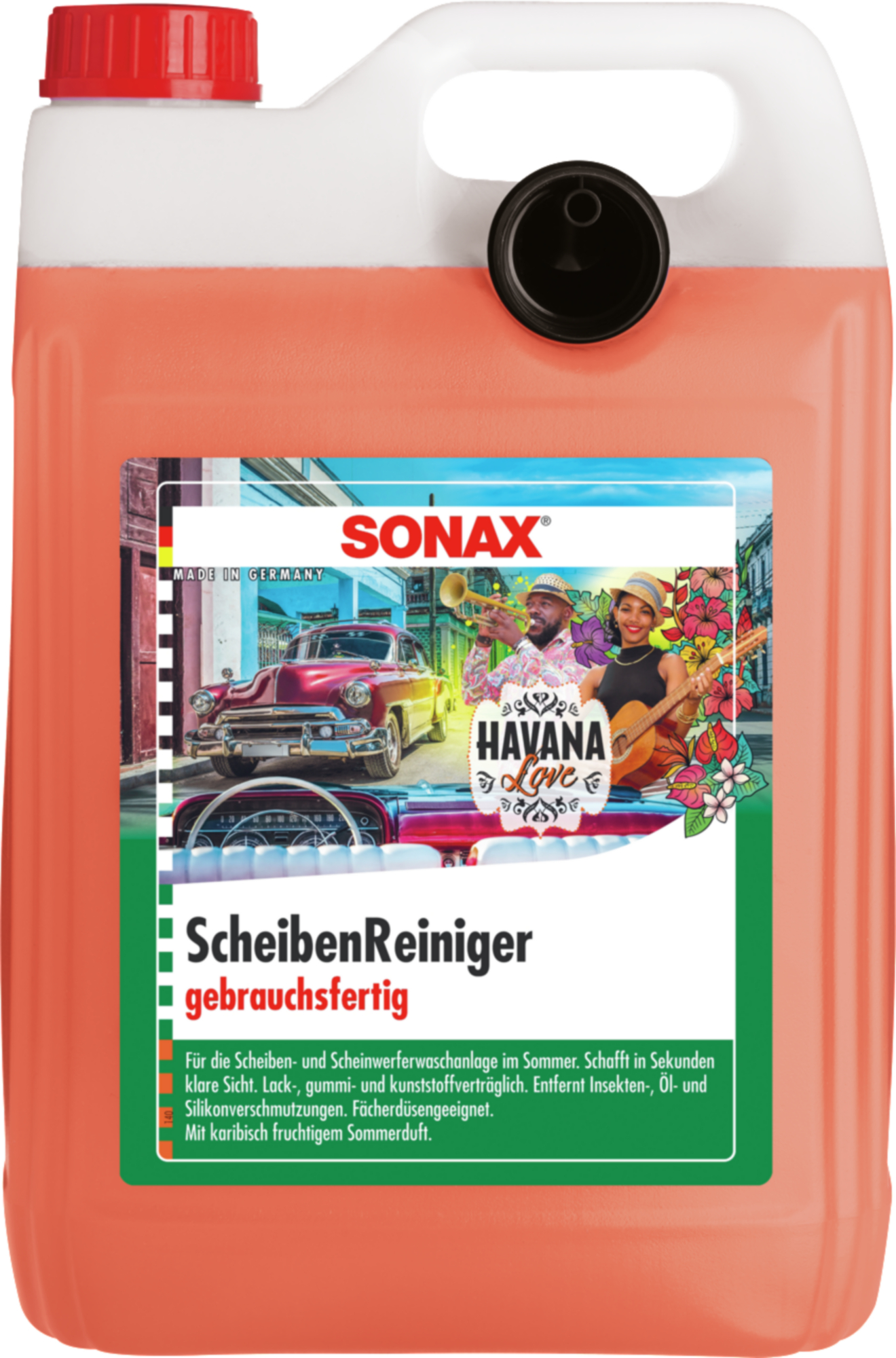Sonax ScheibenReiniger Fertigmix Havana Love, 5 L