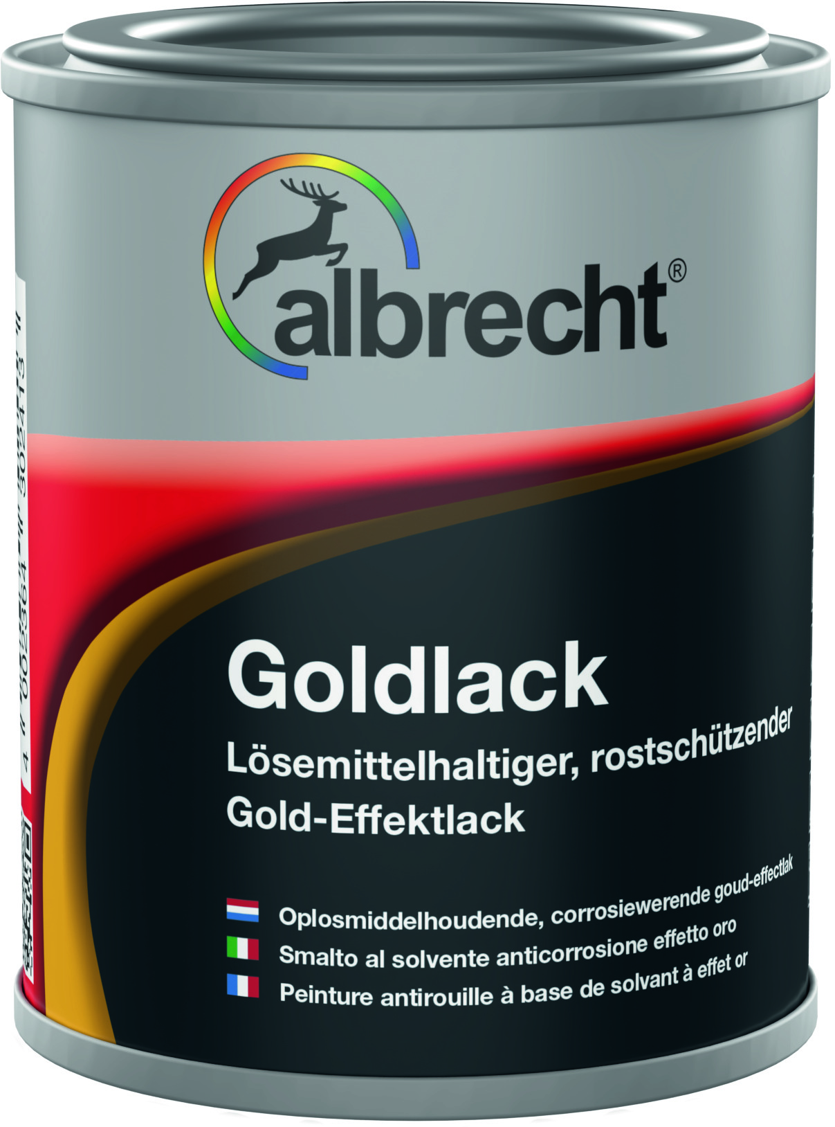 Albrecht Lack, gold glänzend, 125 ml