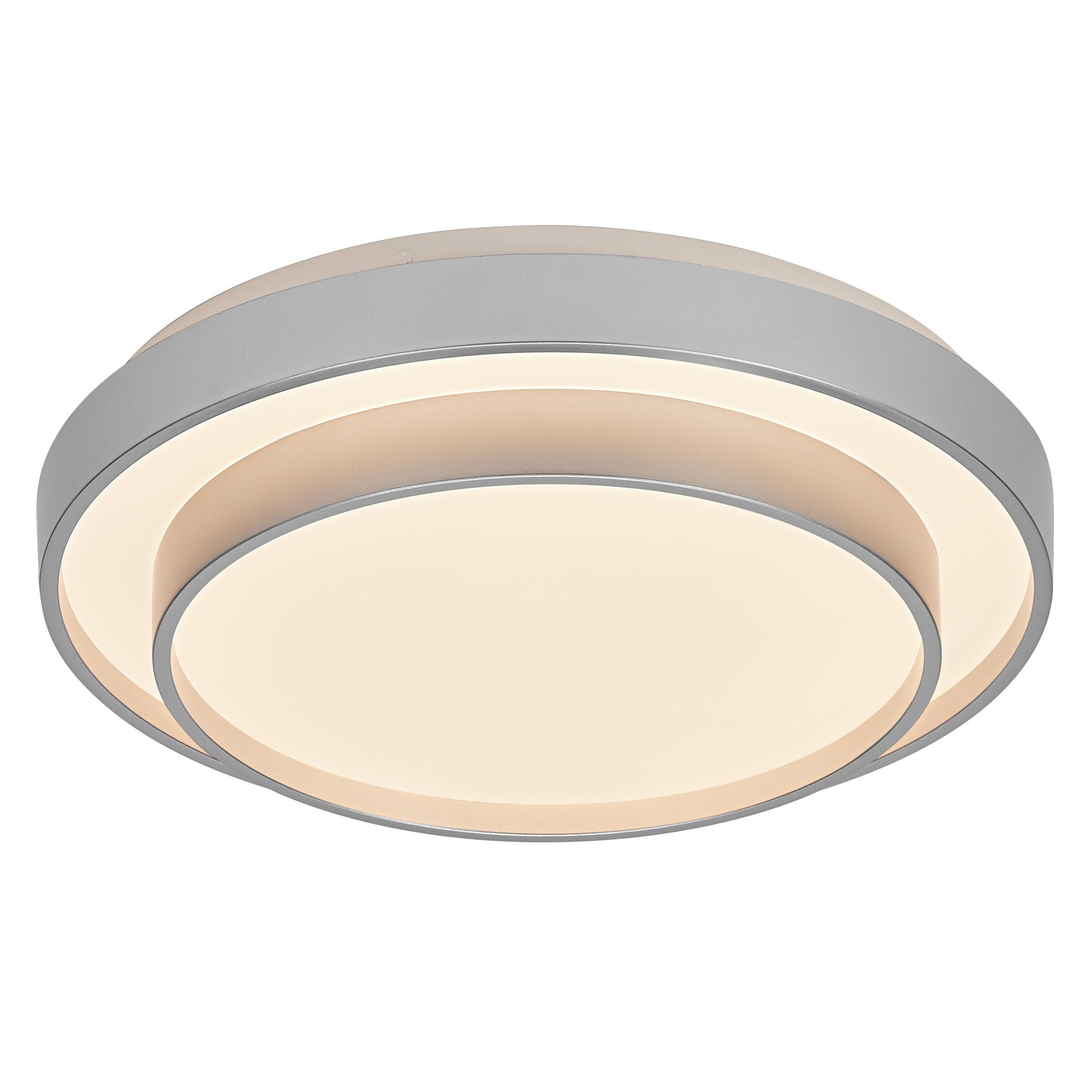 Osram Led Deckenleuchte "Orbis Razon", 385 mm, 24W, 830, silber