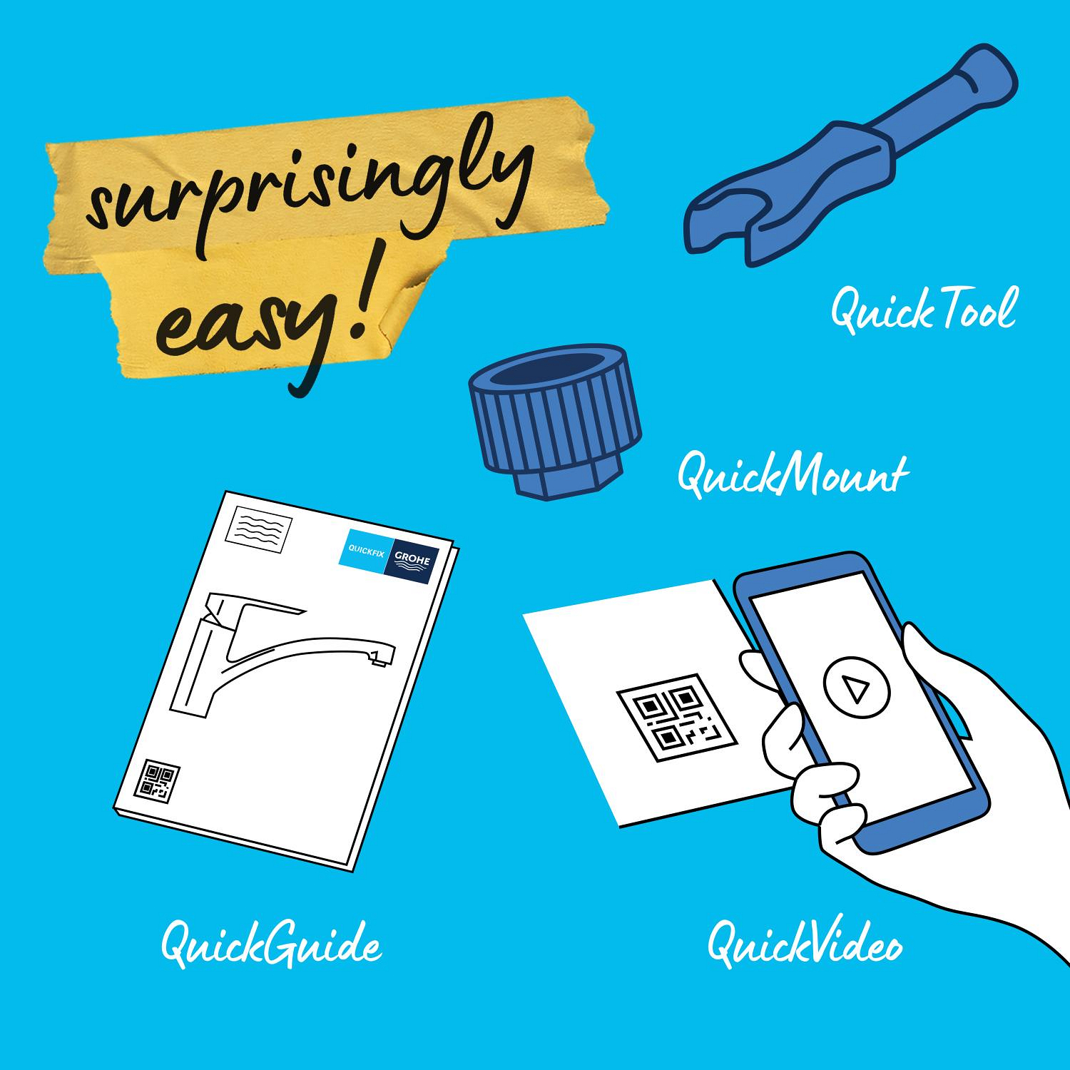 Grohe Start Loop Einhand-Spültischbatterie, 1/2" Grohe Start Loop Einhand-Spültischbatterie, 1/2"
