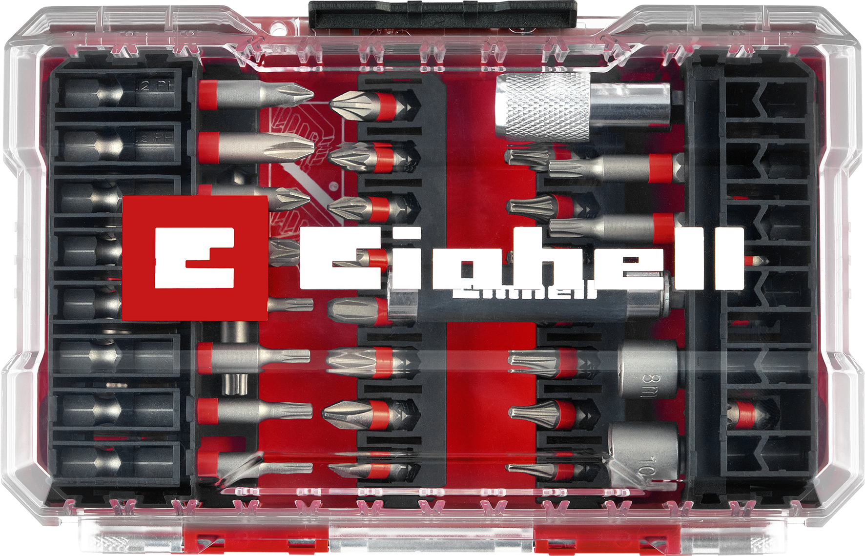 Einhell Bit- und Magnetbithalter-Set, M-CASE, 42-tlg.
