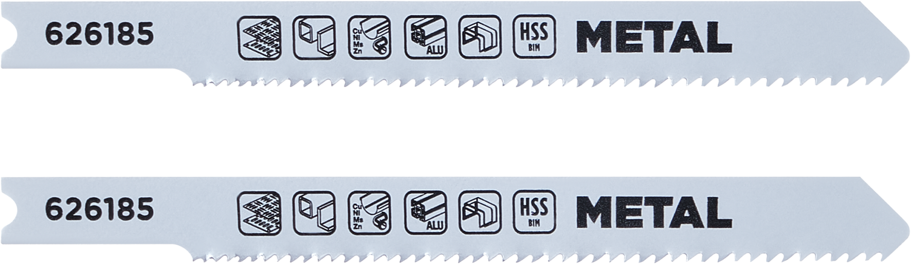 kwb HSS-BiM-Stichsägeblätter mit U-Schaft für Metall, fein, 82 mm kwb HSS-BiM-Stichsägeblätter mit U-Schaft für Metall, fein, 82 mm