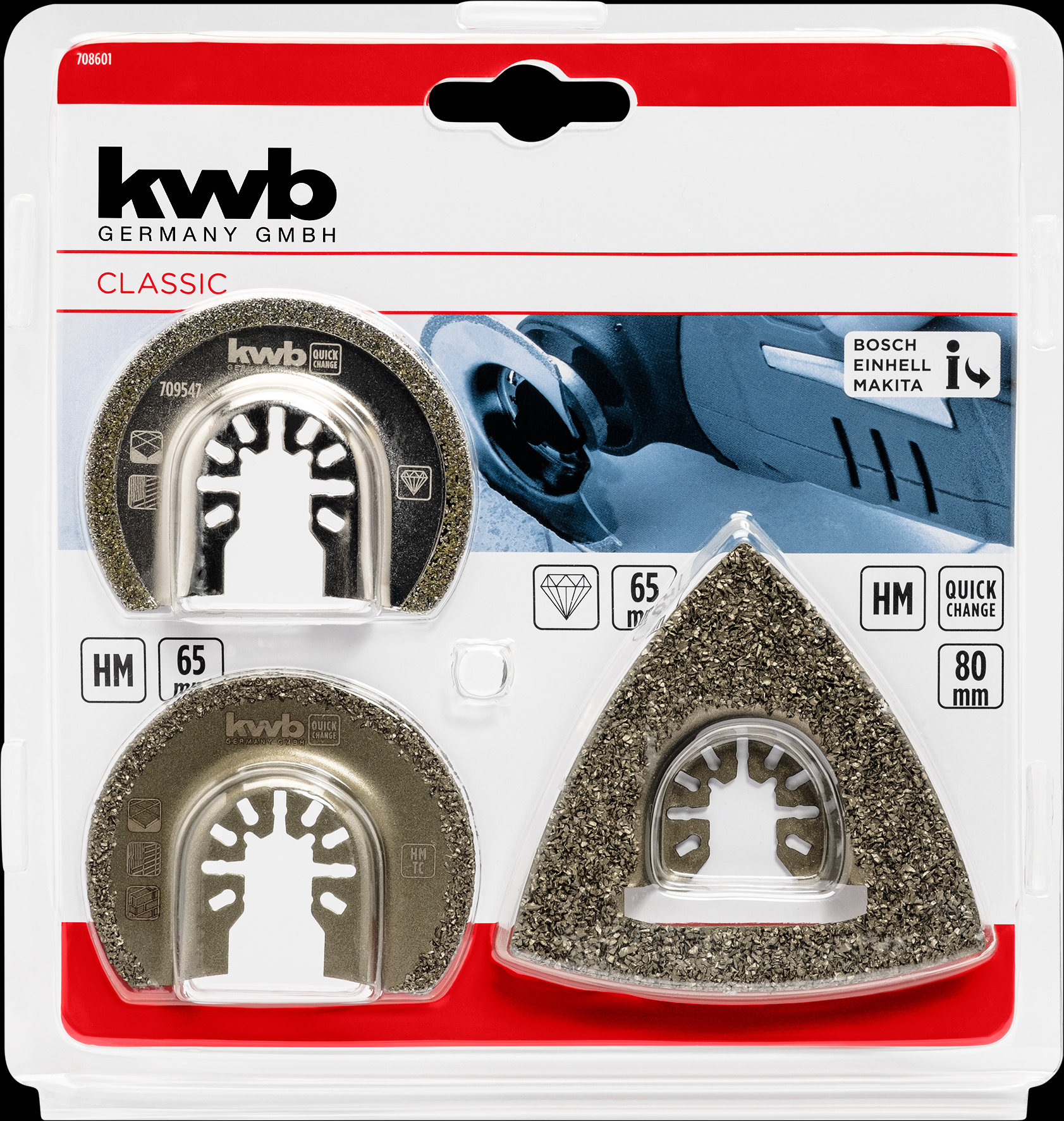 kwb Multi-Tool-Set, 3-teilig SB kwb Multi-Tool-Set, 3-teilig SB