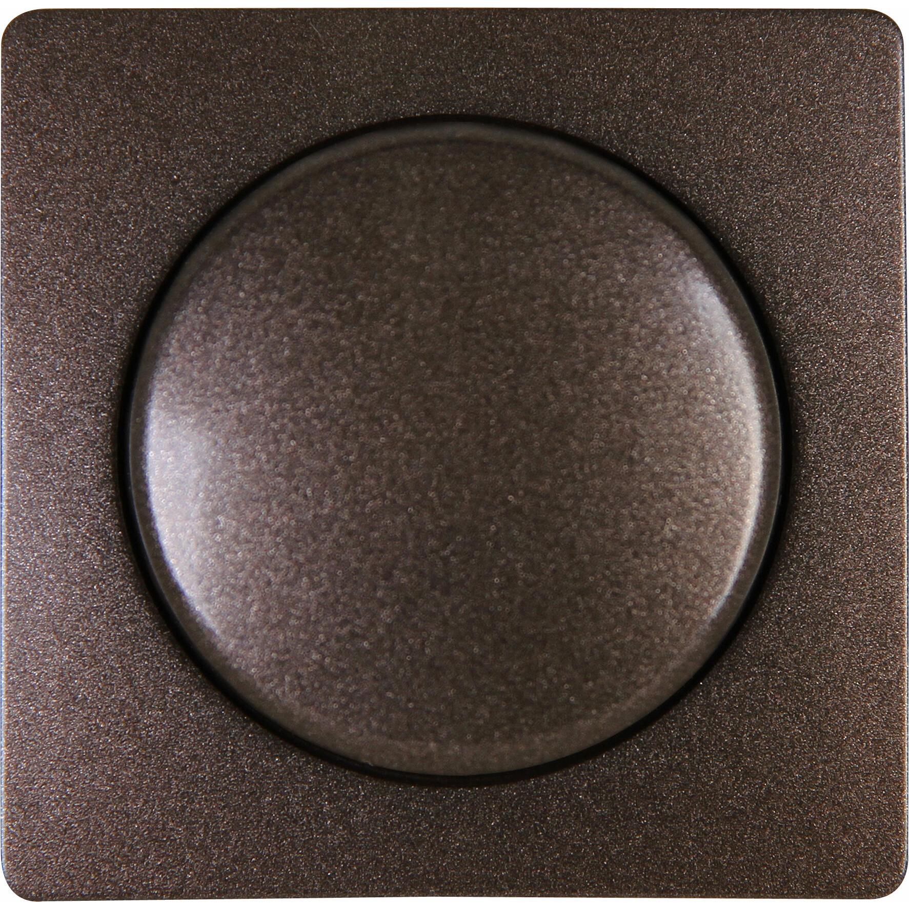 Kopp PARIS Dimmer-Abdeckung, palisander Kopp PARIS Dimmer-Abdeckung, palisander