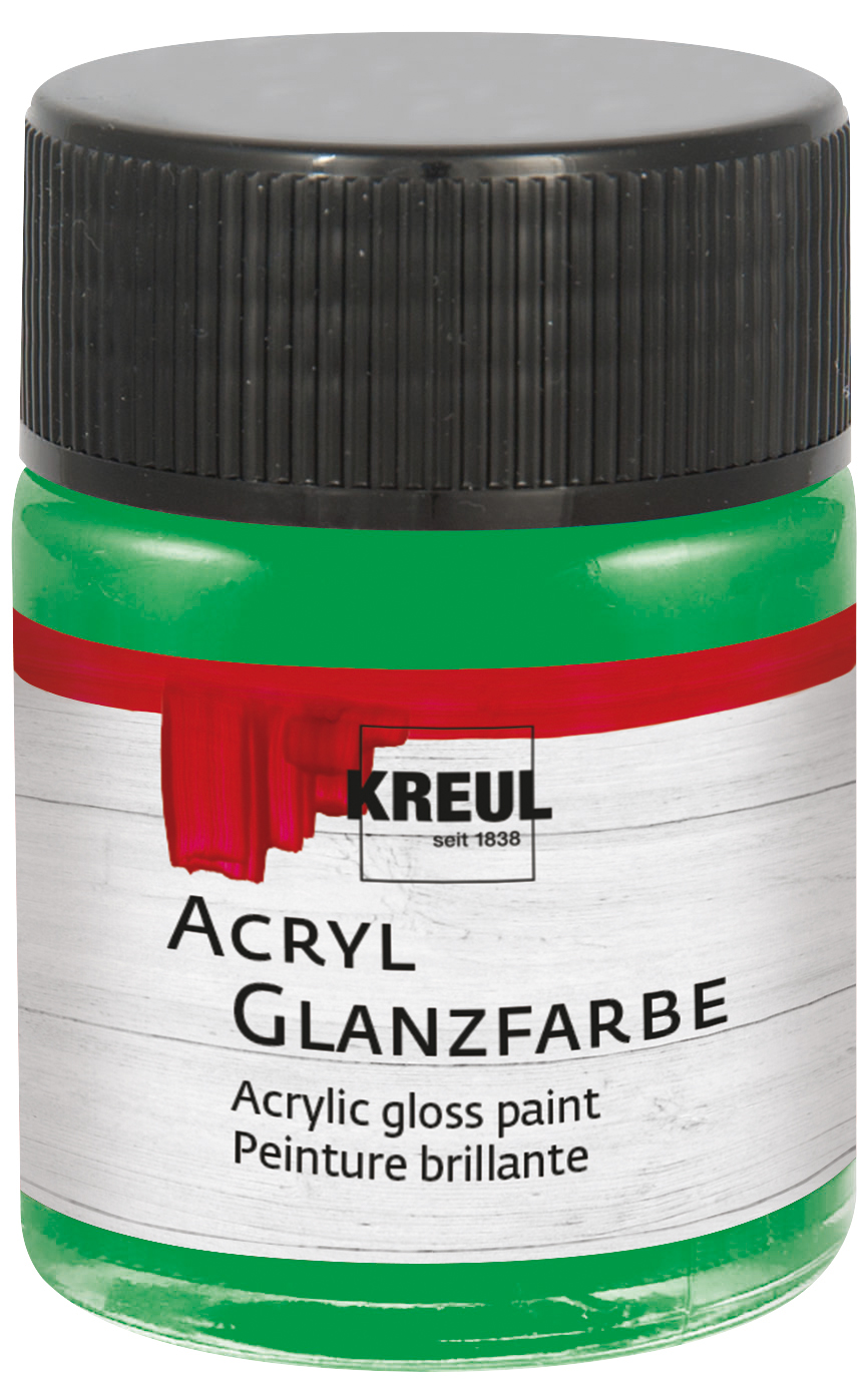 79508_KREUL_AcrylGlanzfarbe_Gruen_50ml_RGB Glanzfarbe