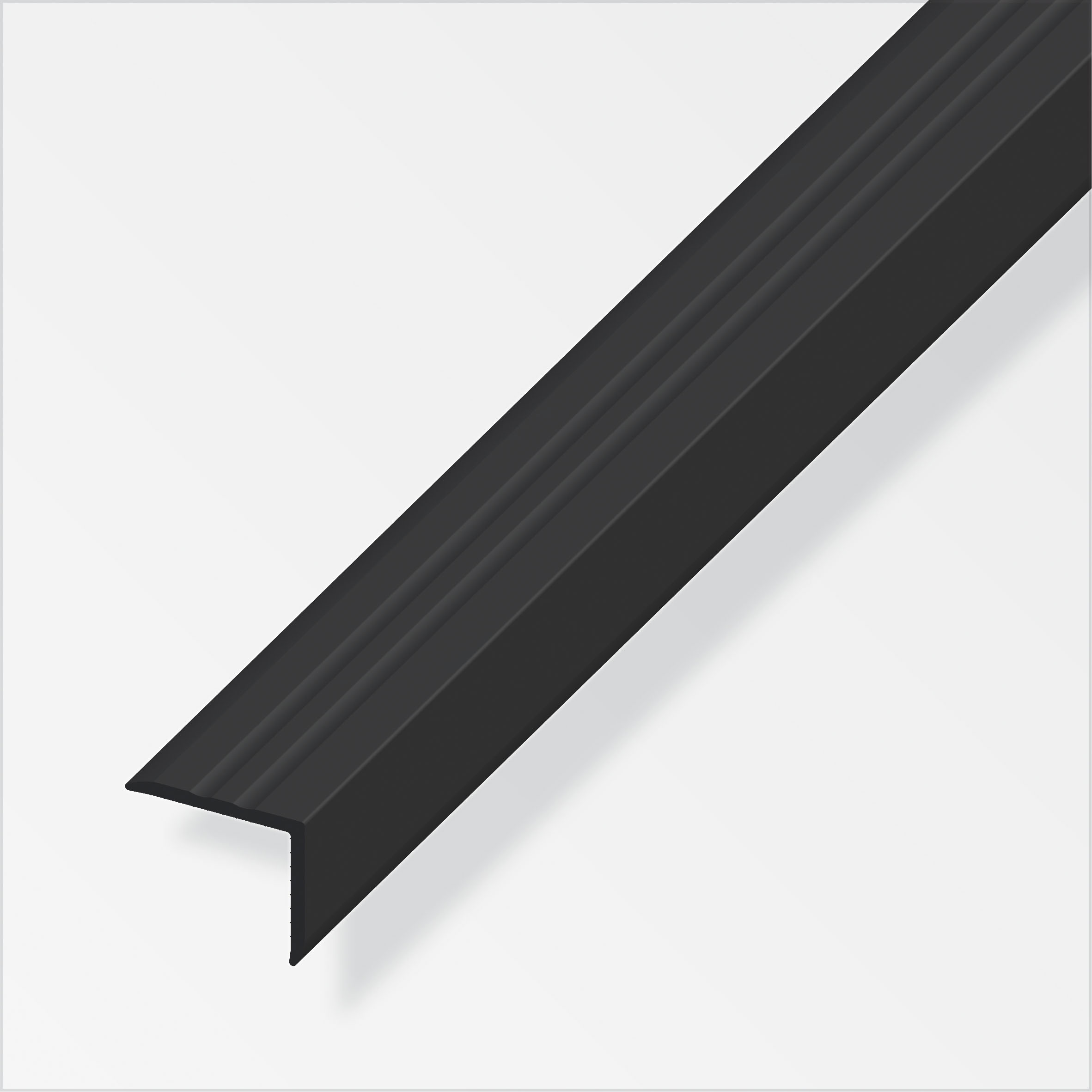 123604_Treppen-Profil Alfer Treppen-Profil 25 x 21 mm, schwarz