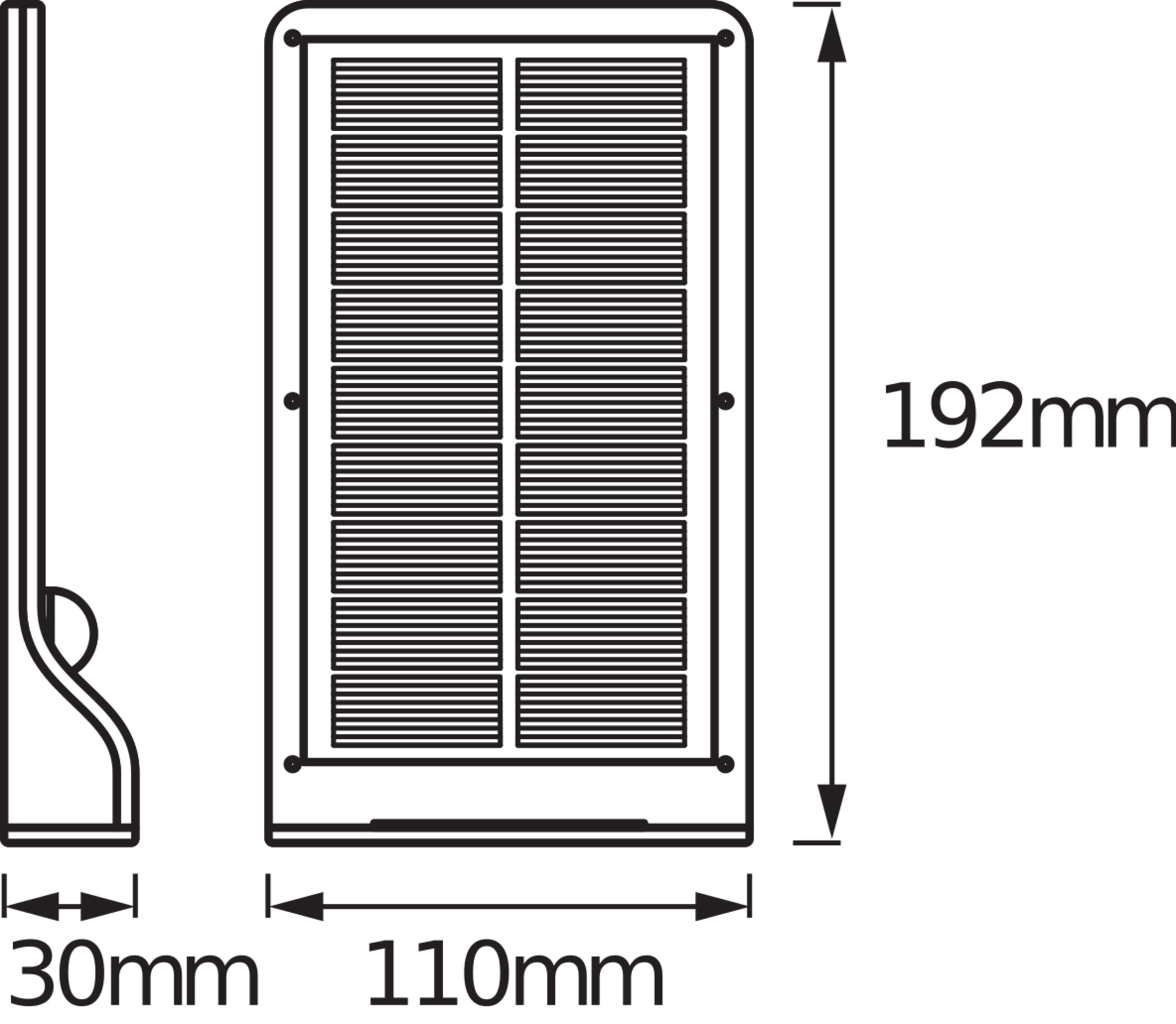 Osram Außenleuchte "DoorLED Solar" mit Sensor, 4000K, weiß