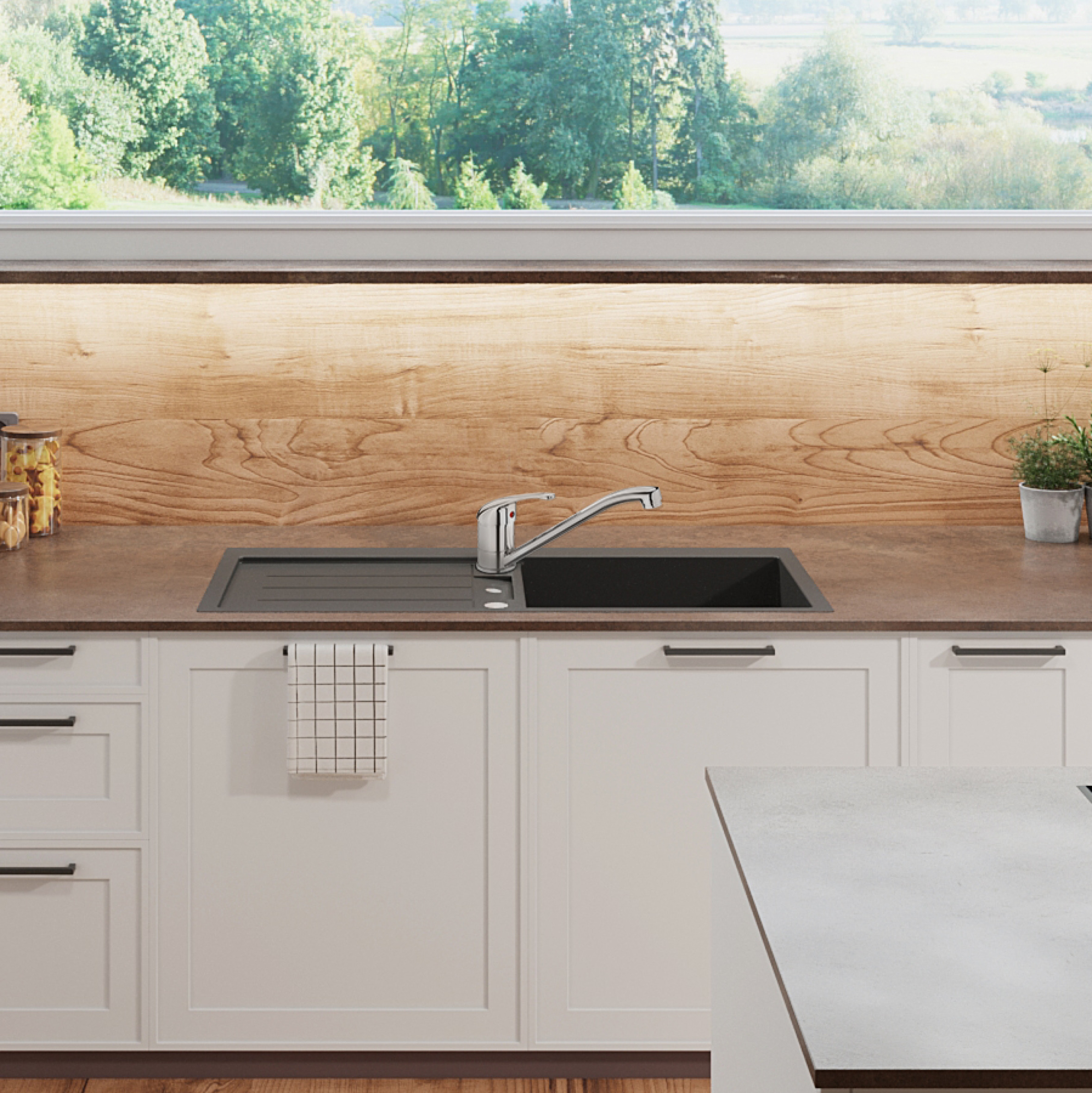 363161-pt3   3101 FABIO SPÜLTISCH-EINHEBELMISCHER  CHROM