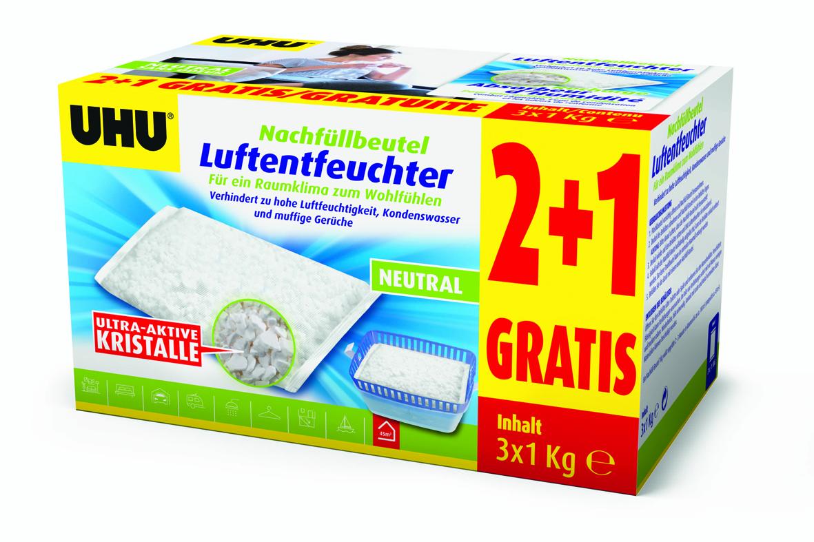 Uhu Luftentfeuchter NF-Box Sparpack