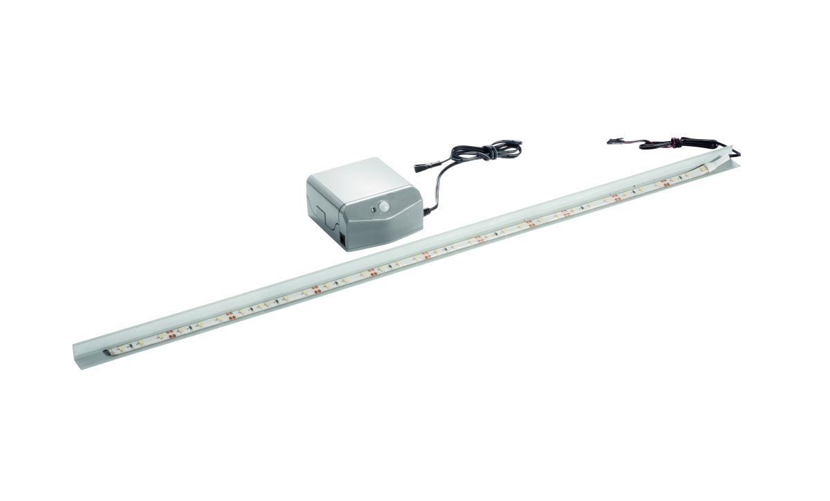 Fackelmann LED-Beleuchtung BackLight für Glas-Waschtische, 799 x H15 x H15 mm