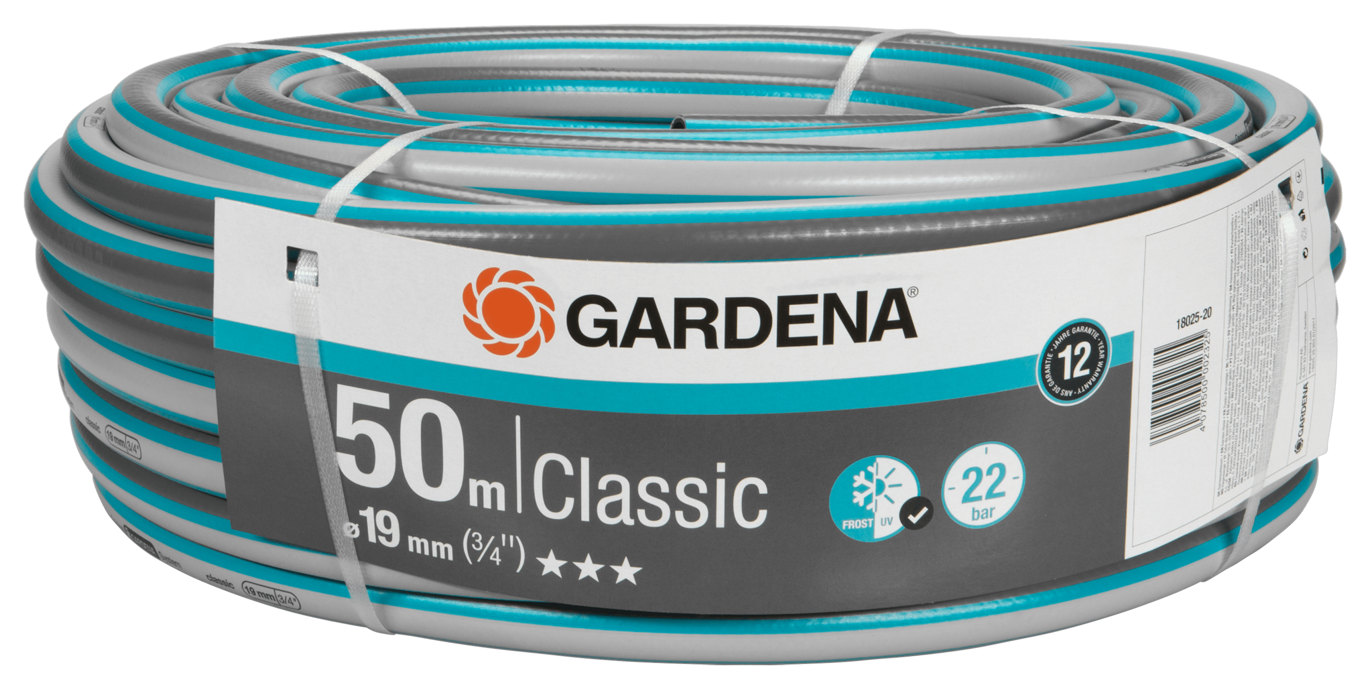 Gardena Classic Schlauch 19mm, 3/4", 50m
