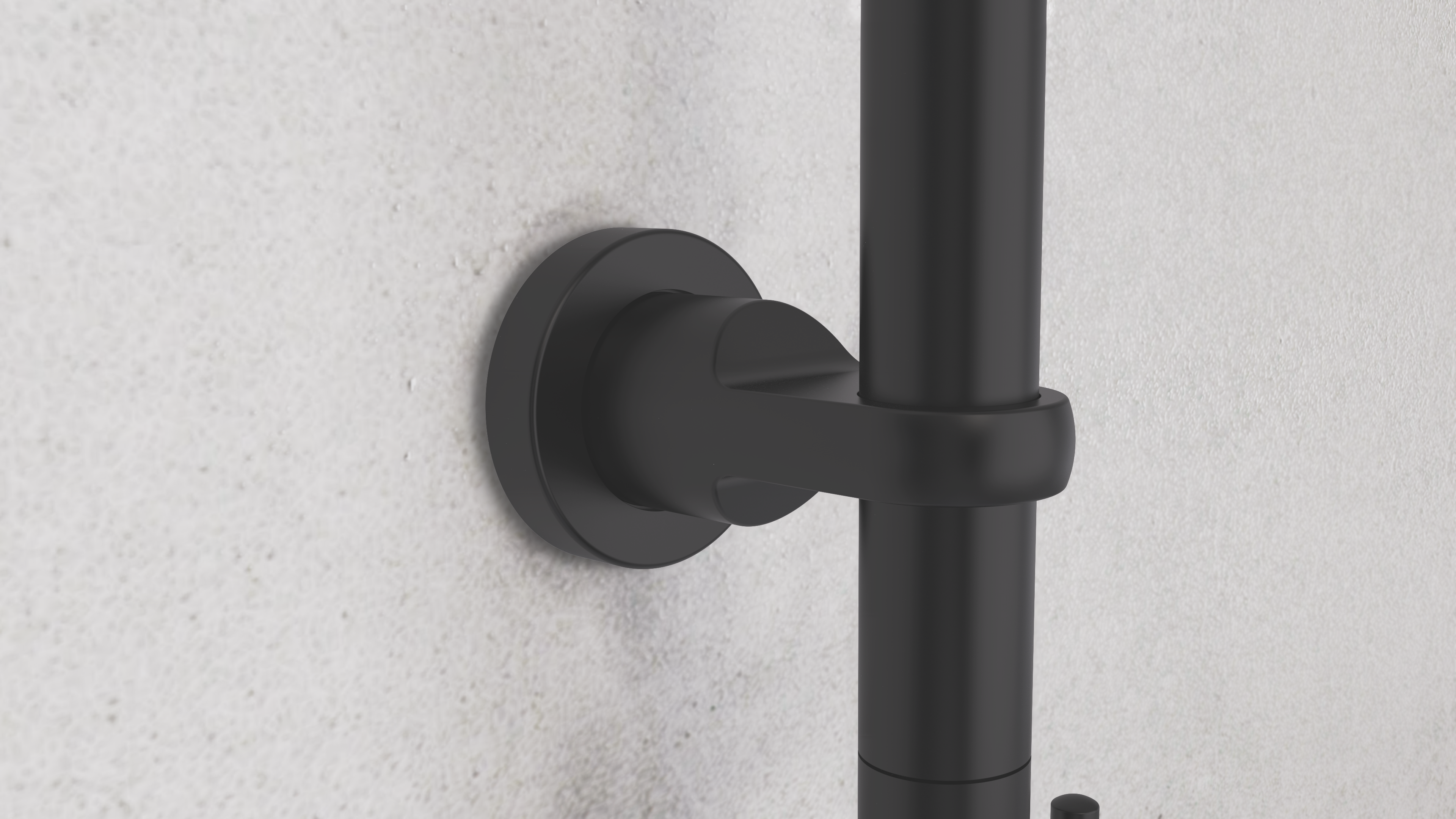 Schütte Überkopf-Brauseset Mallorca, Schwarz matt Schütte Überkopf-Brauseset Mallorca, Schwarz matt