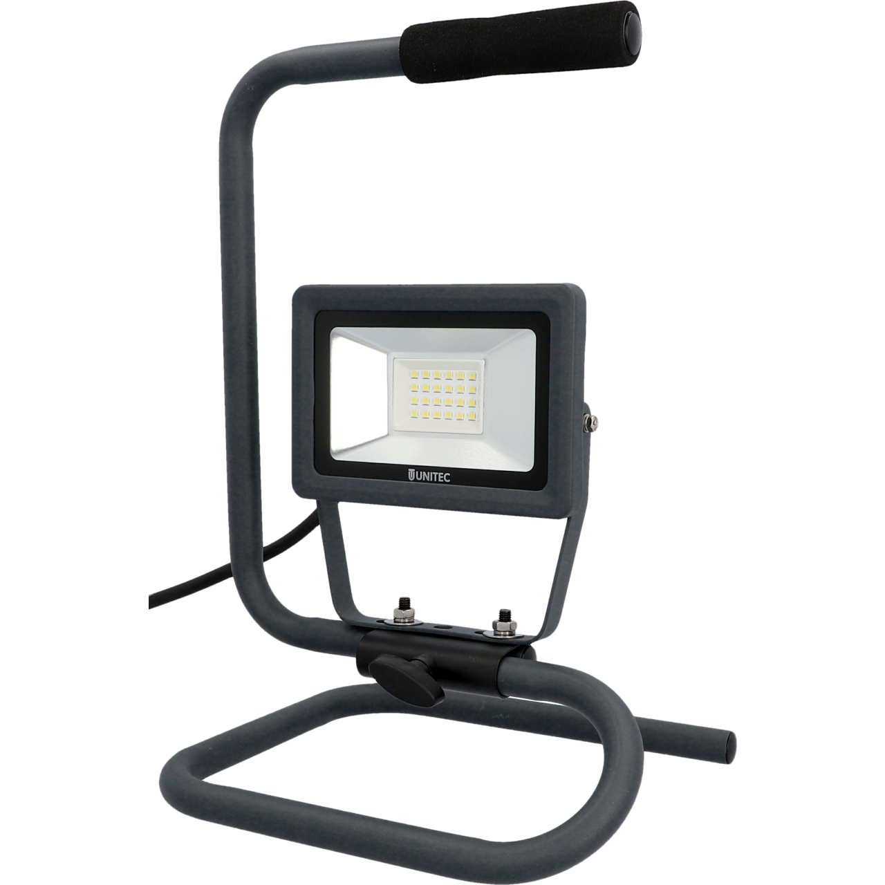 Unitec LED-Strahler, tragbar, 20W, 1600lm, anthrazit