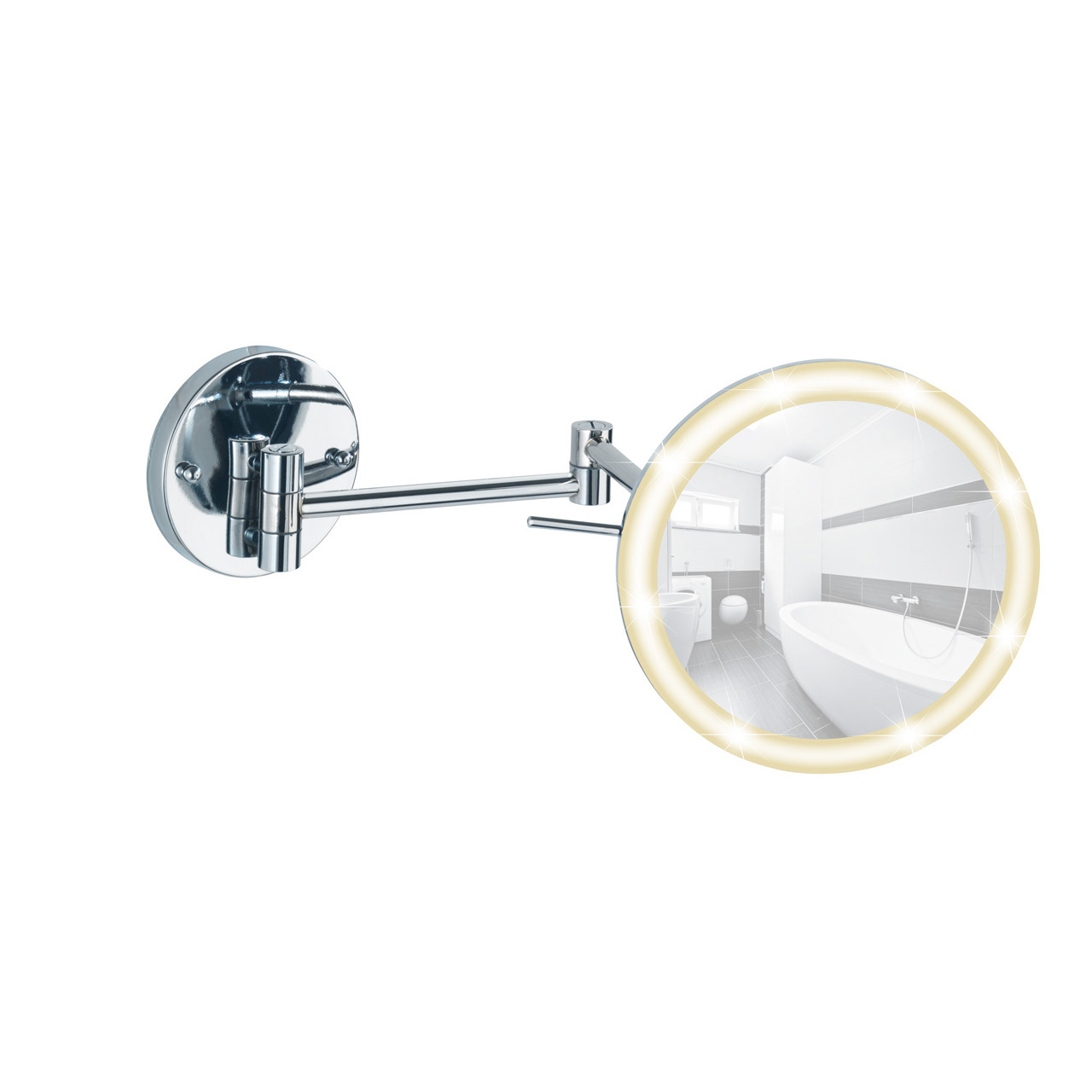 370492-Power-Loc-LED-Wandspiegel-Aura_AMBI_07 WENKO POWER LOC AURA LED WANDSPIEGEL